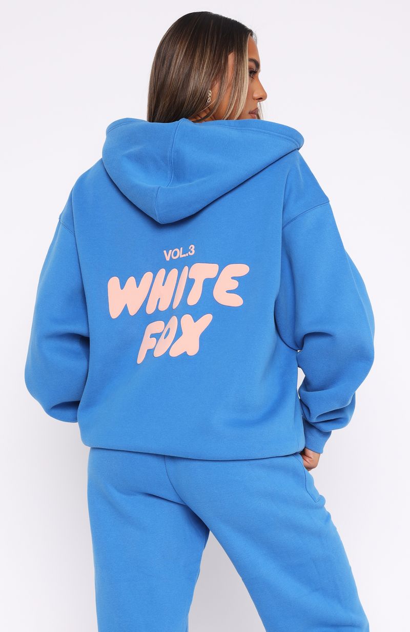 Offstage Zip Front Hoodie AzureM/L