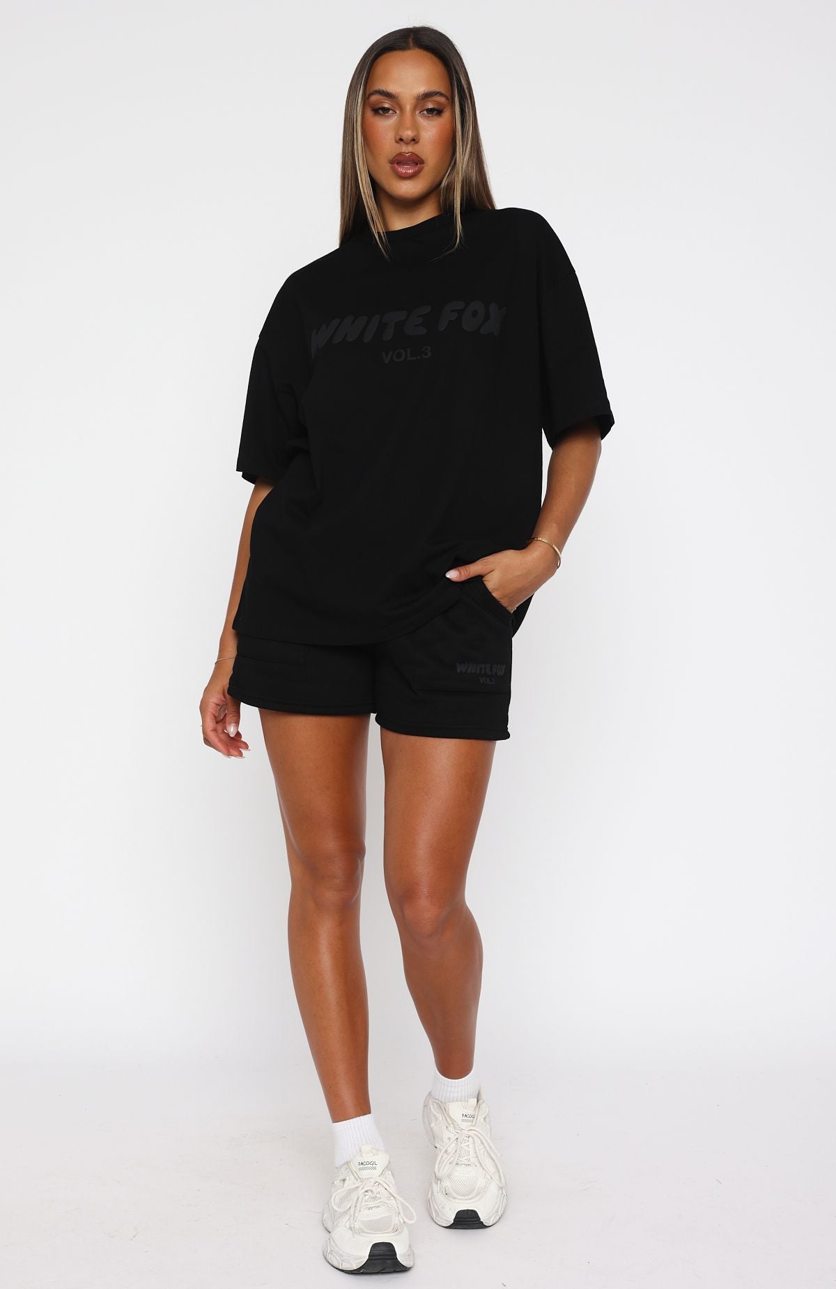 Offstage Oversized Tee OnyxM/L