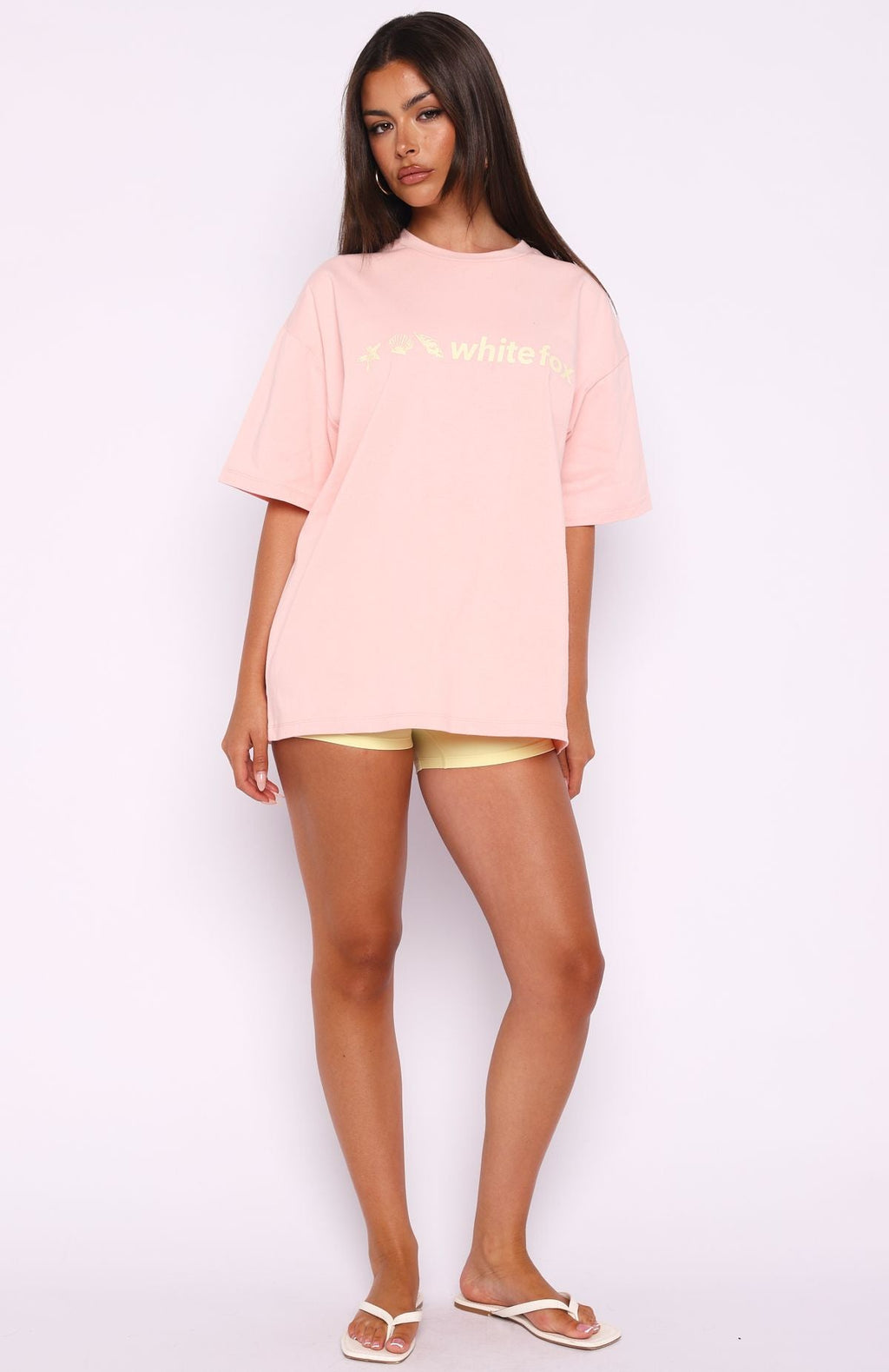 Tropic Rush Oversized Tee PinkM/L