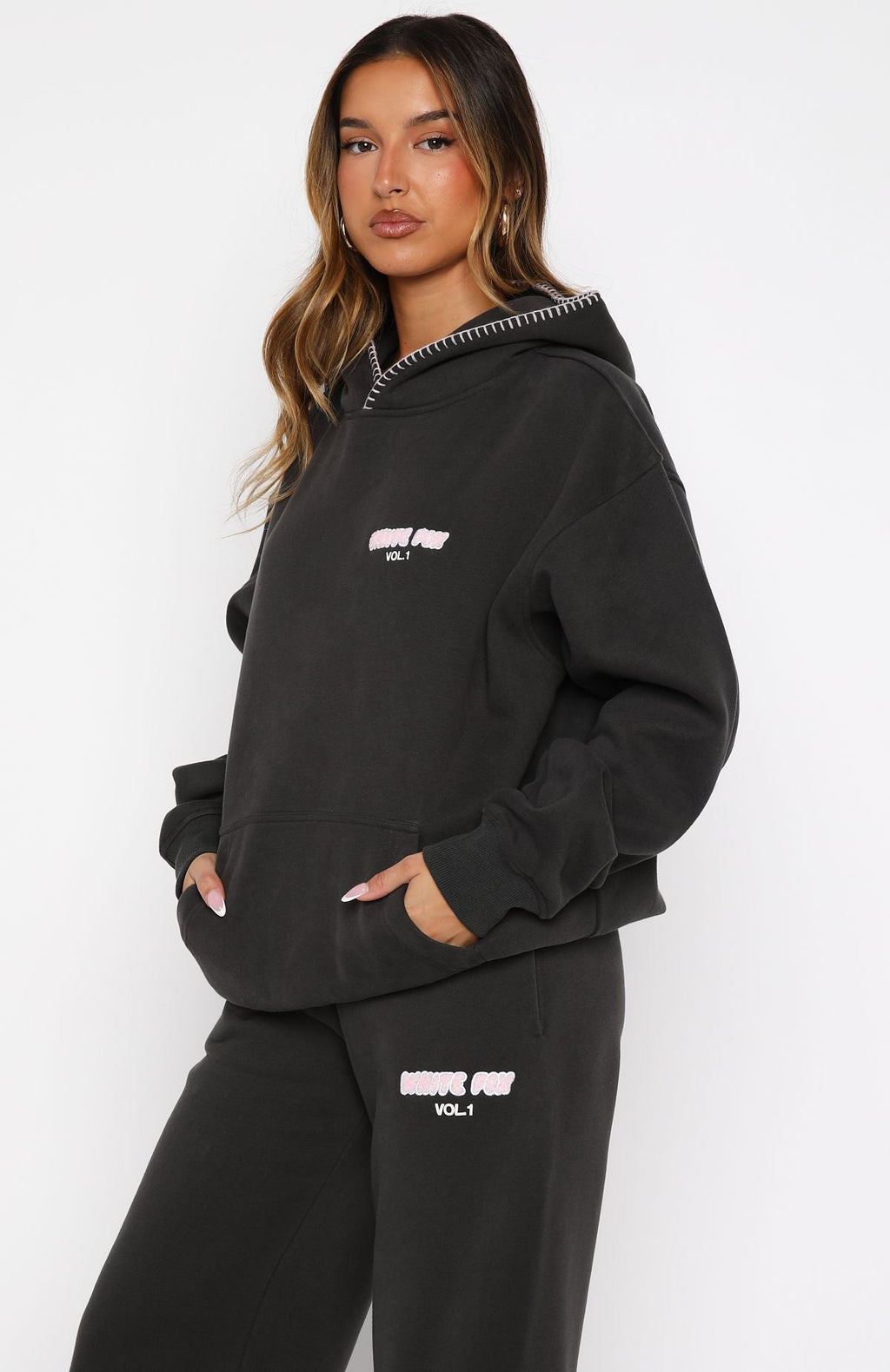 Vol. 1 Oversized Hoodie CharcoalS/M