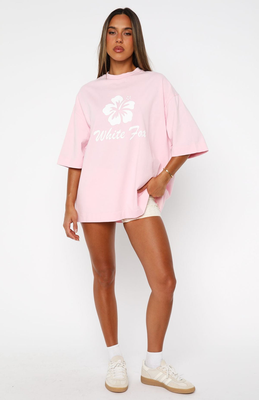 Own Your Glow Oversized Tee PinkL/XL