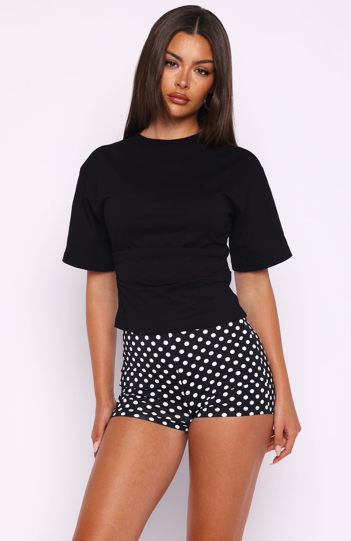 Destination Unknown Boxy Tee BlackXS