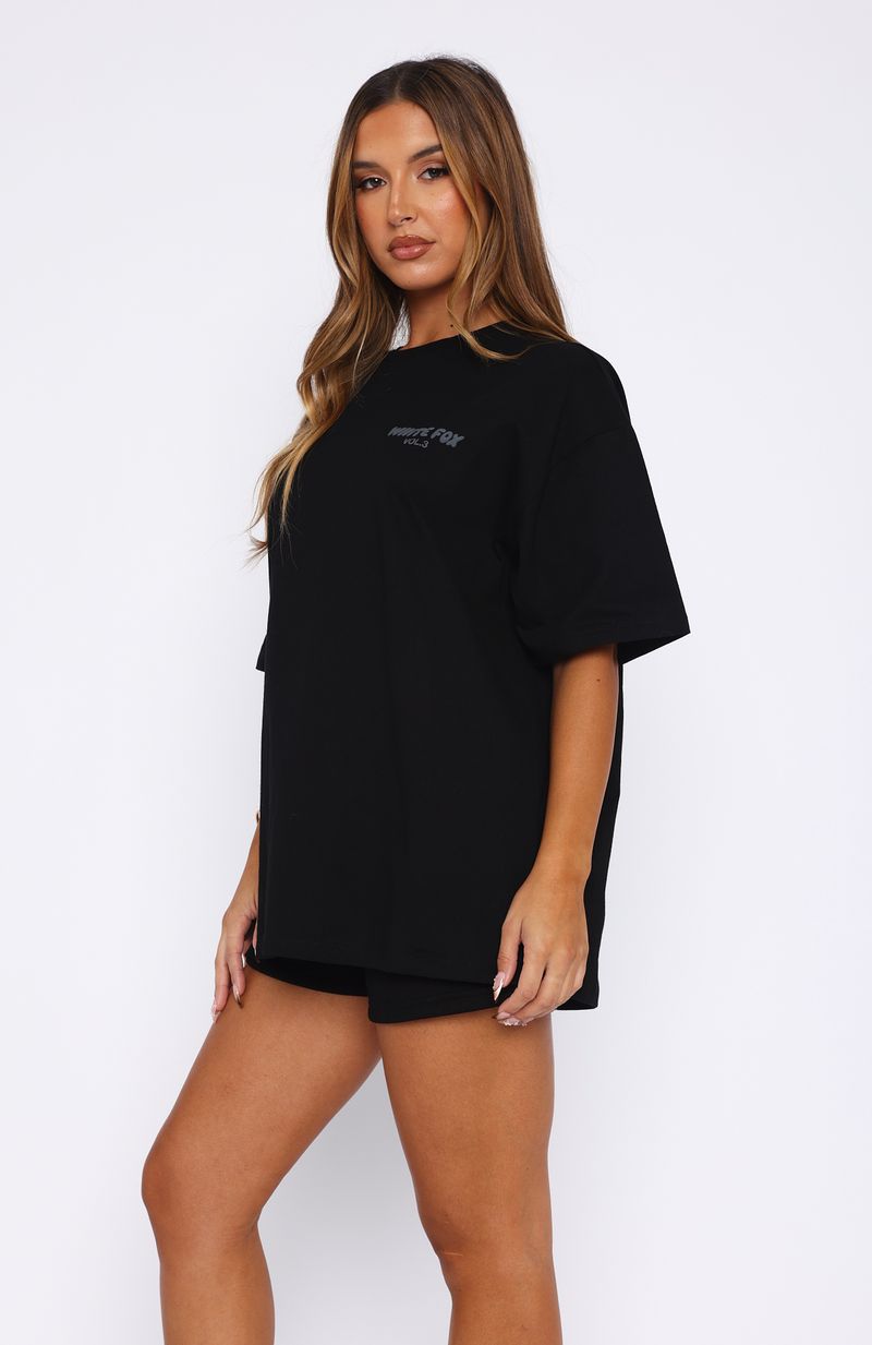 Offstage Back Graphic Oversized Tee OnyxS/M