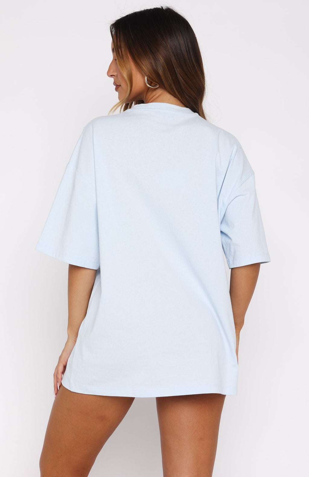 Lucky Thirteen Kalena Oversized Tee BlueS/M
