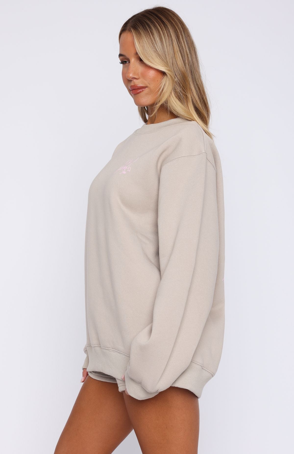 Love You Forever Oversized Sweater MoonS/M