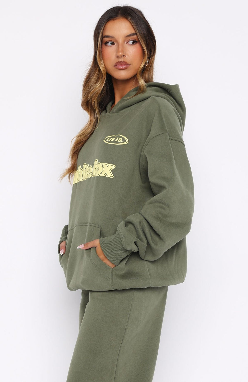 Ready To Go Oversized Hoodie KhakiS/M