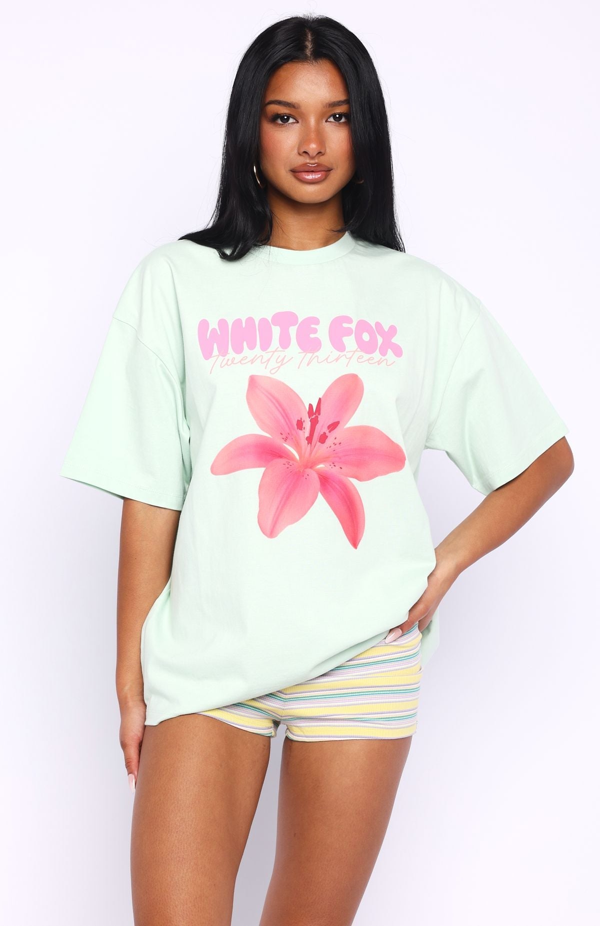 Got That Glow Oversized Tee MintXS/S
