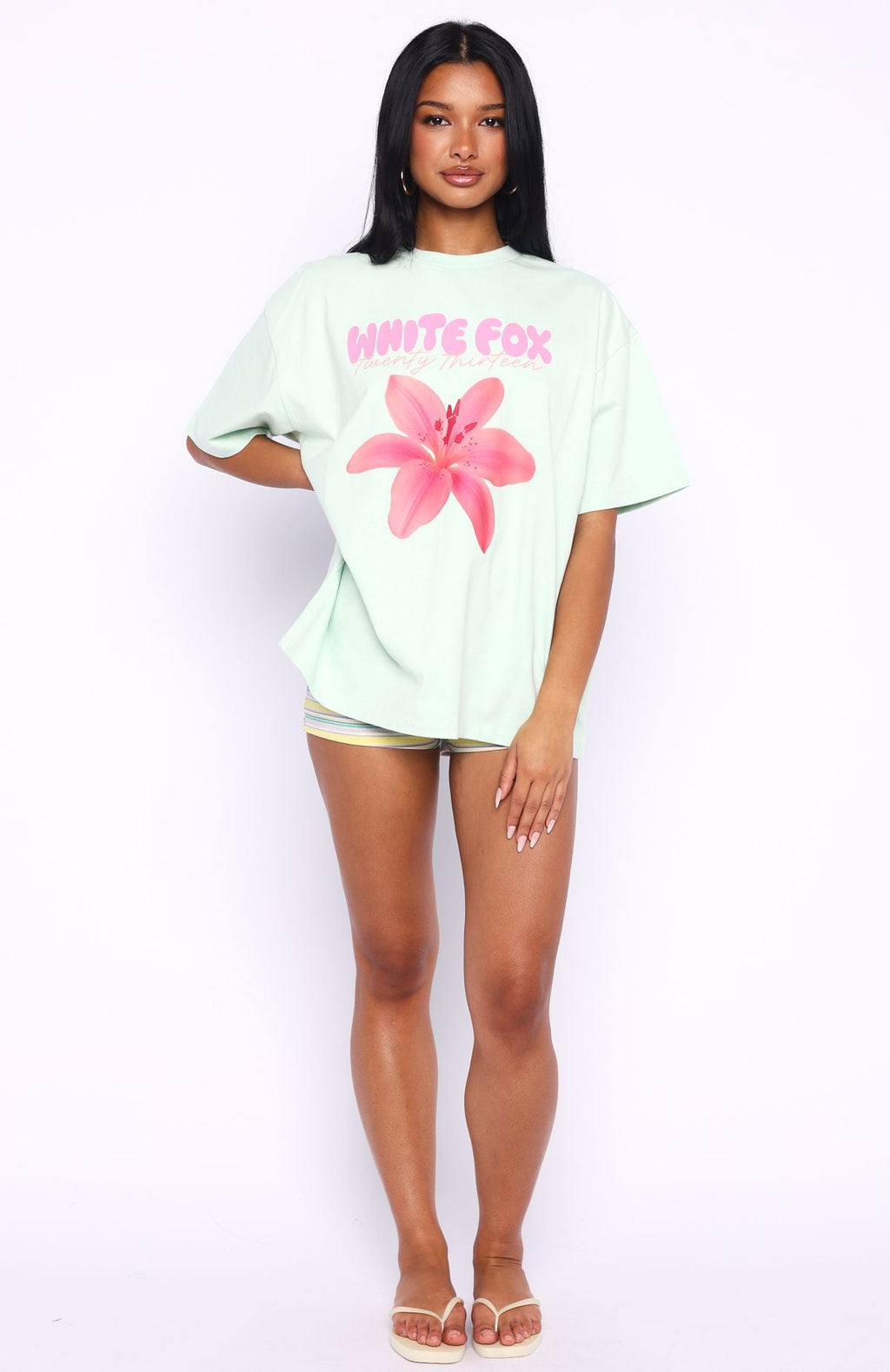 Got That Glow Oversized Tee MintL/XL