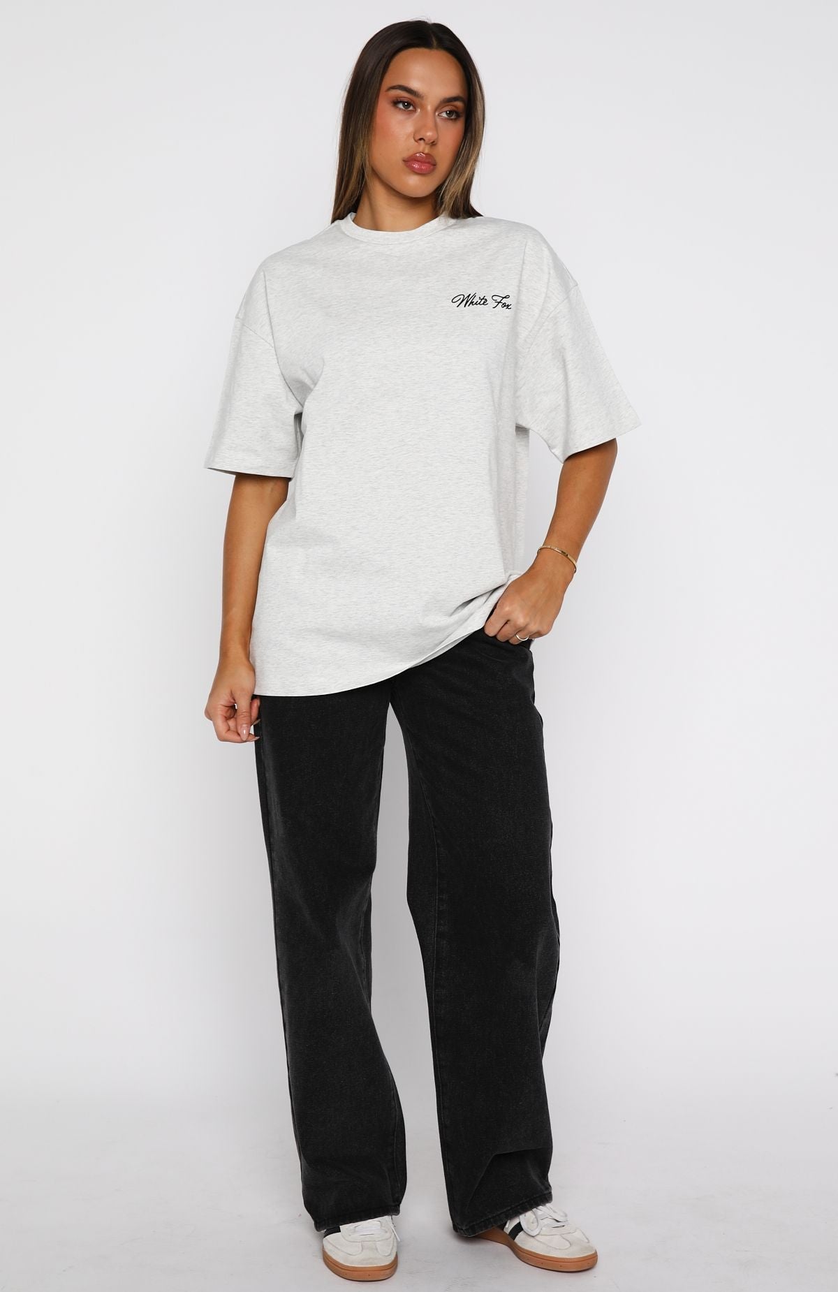 Creative Studios Oversized Tee Grey MarleXL/XXL