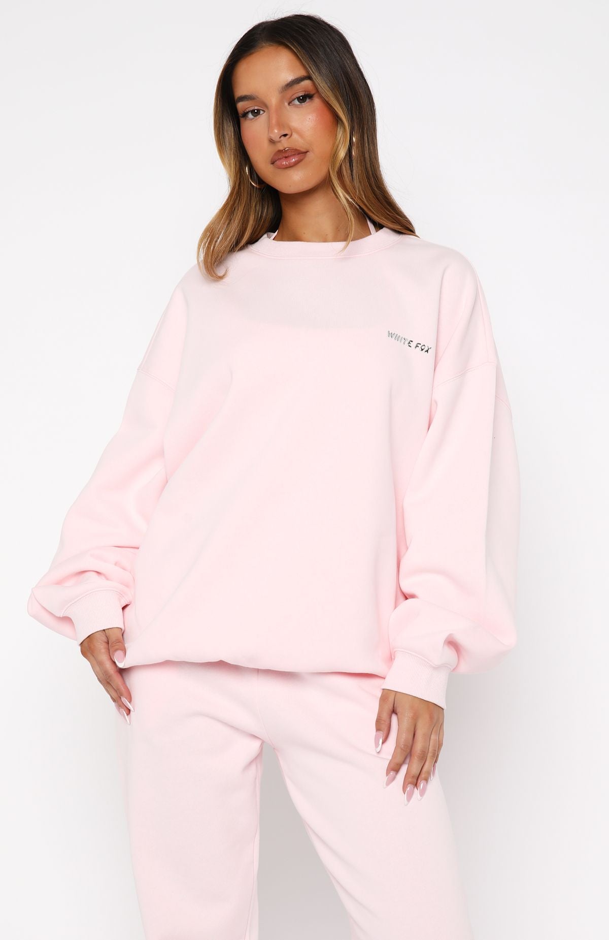 Test Drive Oversized Sweater Icy PinkXXS/XS