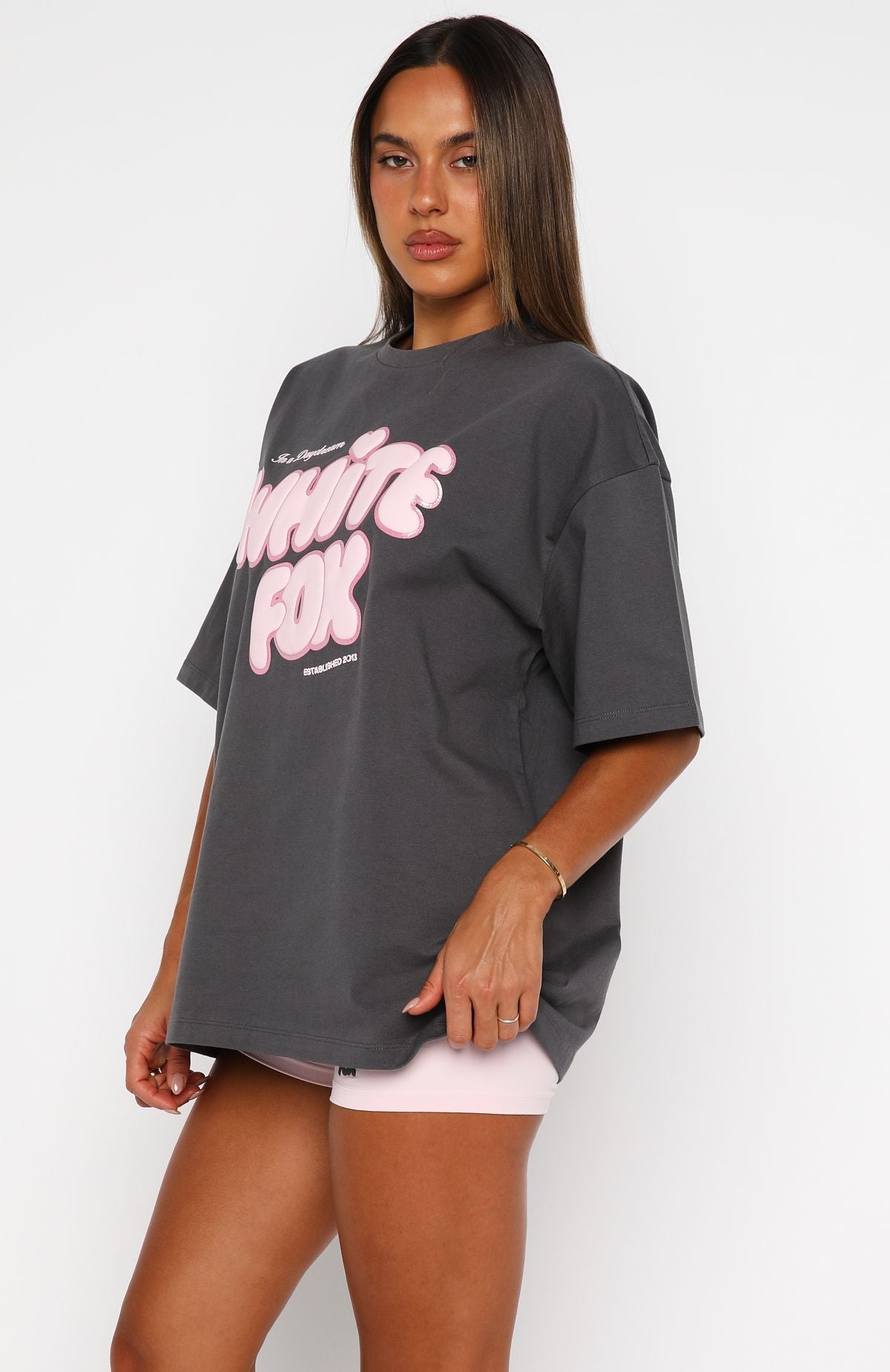 Daydreamers Angelina Oversized Tee VolcanicXS/S