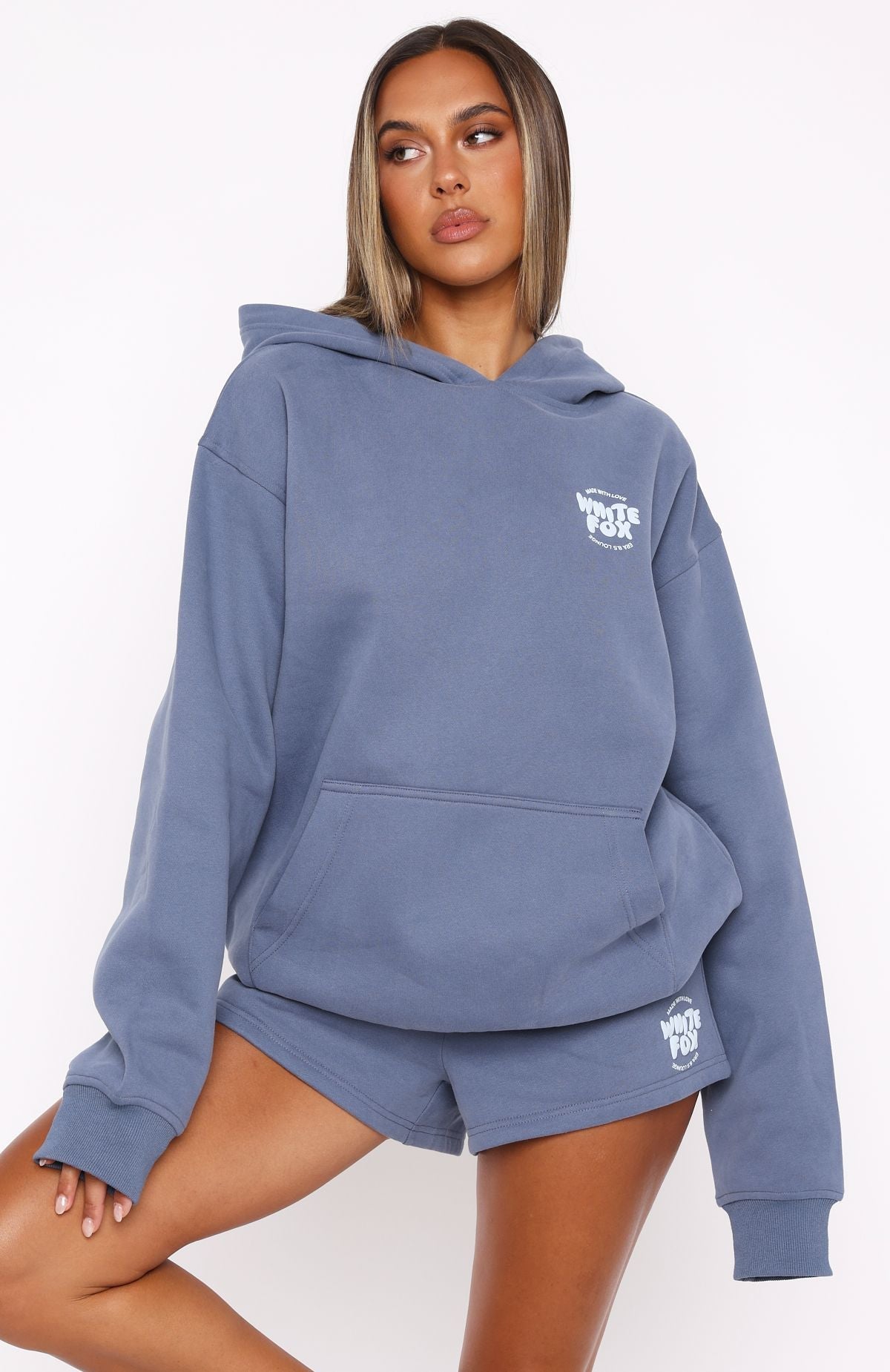 With Love For You Oversized Hoodie OceanXS/S