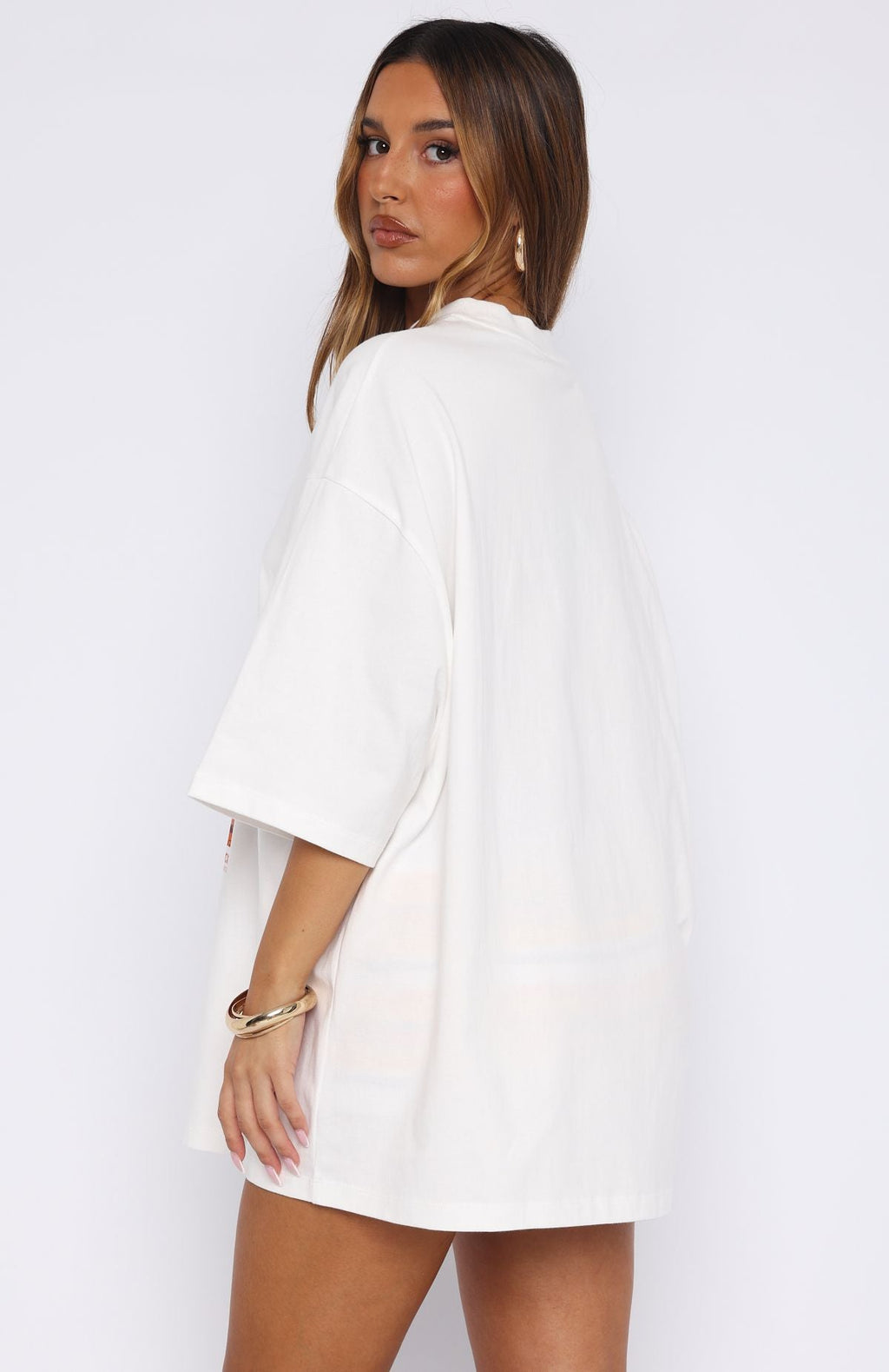 Filled With Love Oversized Tee WhiteM/L