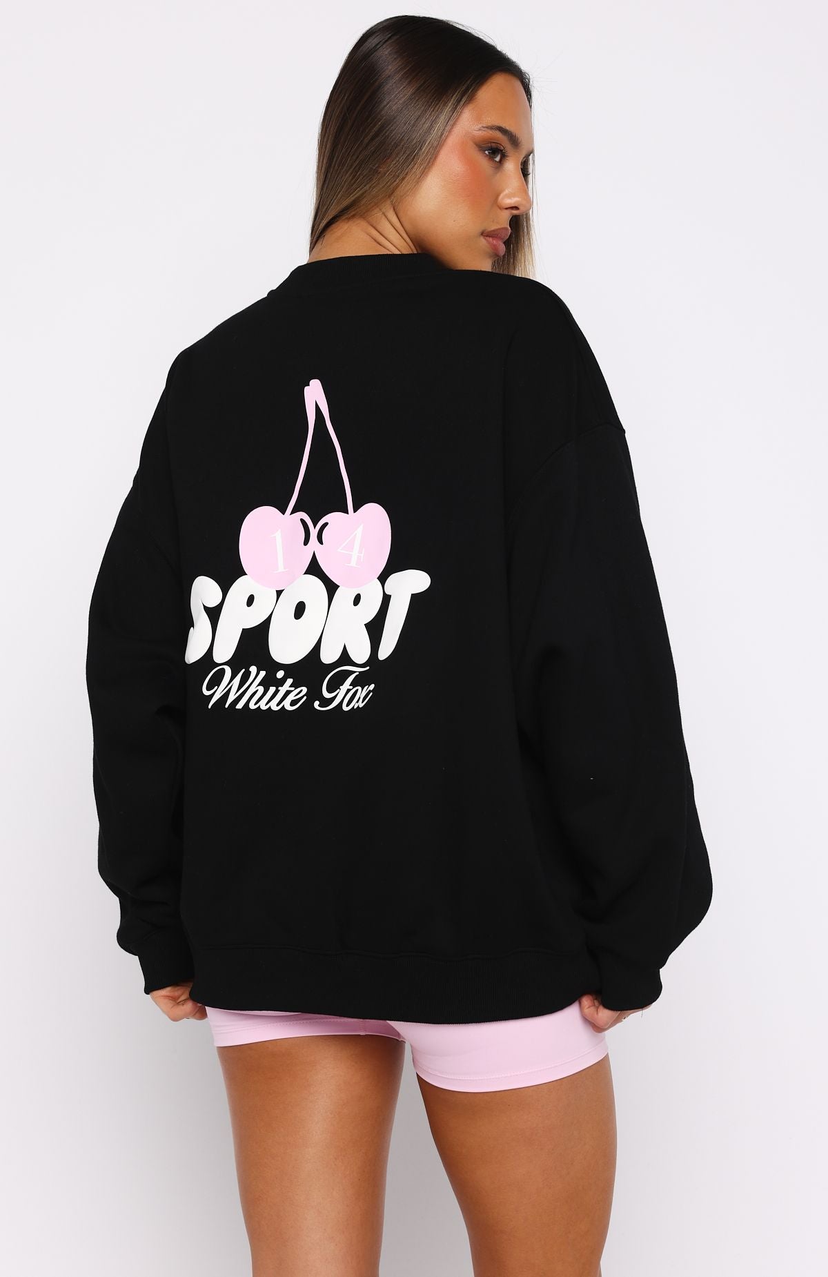 Club 14 Peyton Oversized Sweater BlackS/M