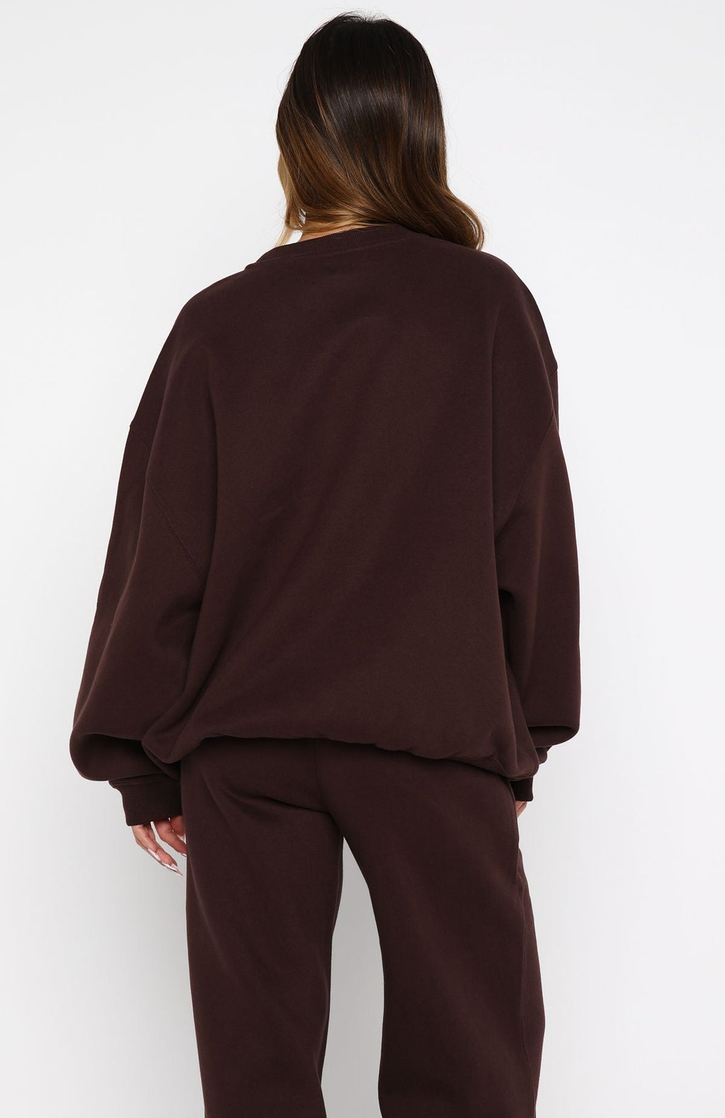 Test Drive Oversized Sweater ChocolateS/M