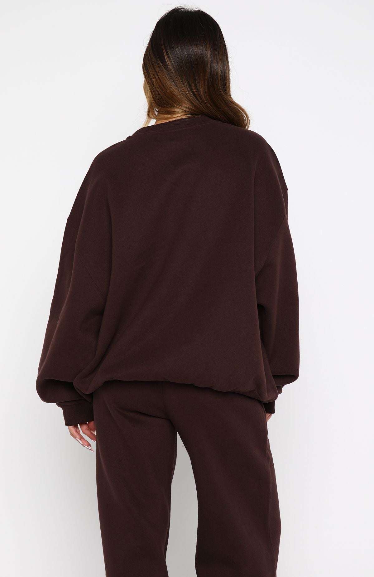 Test Drive Oversized Sweater ChocolateS/M