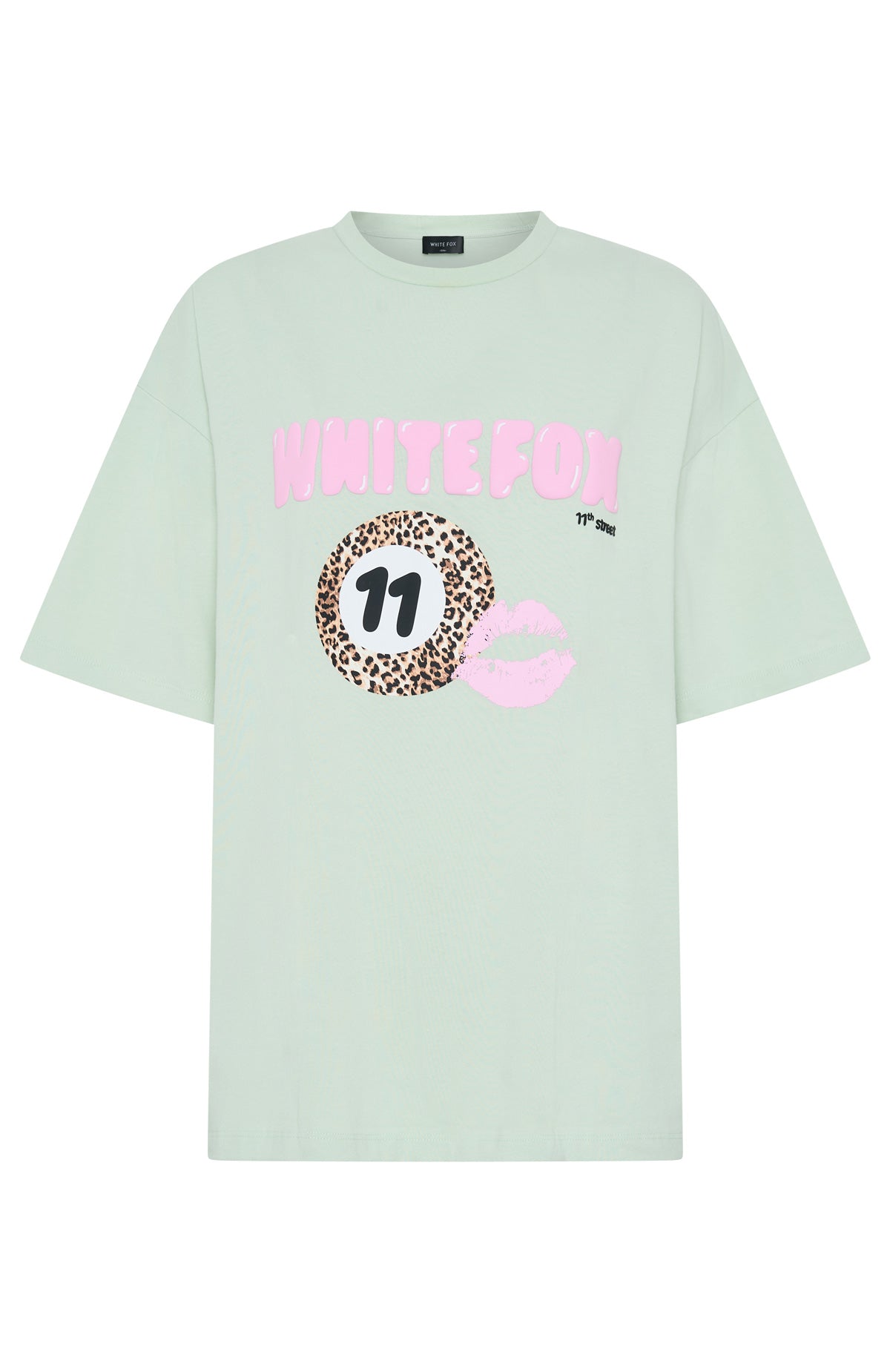 11th Street Concrete Jungle Oversized Tee Iced MatchaM/L