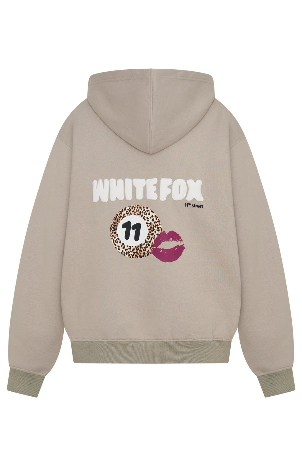 11th Street She's So Lucky Oversized Hoodie Moon KissM/L