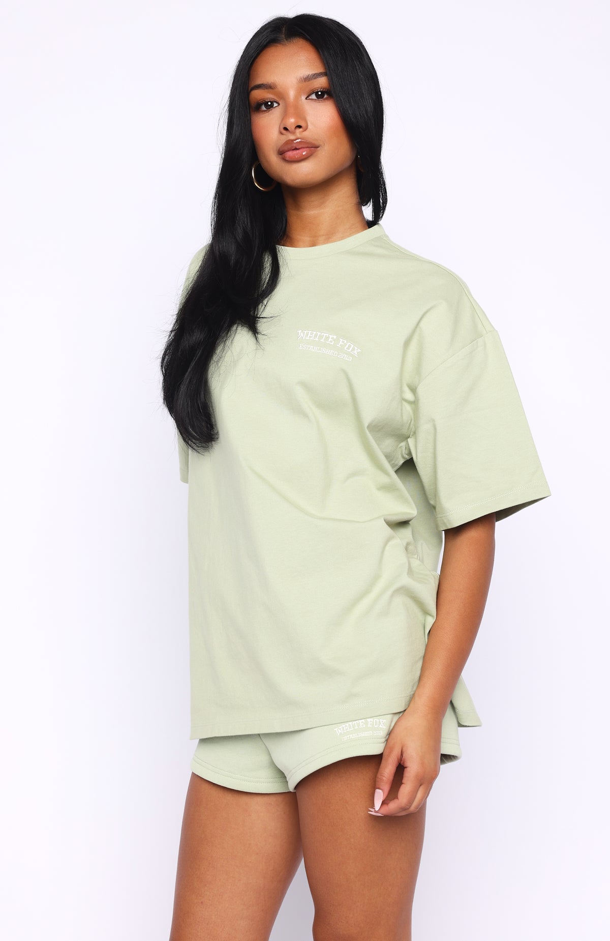 Can't Miss It Oversized Tee SageS/M