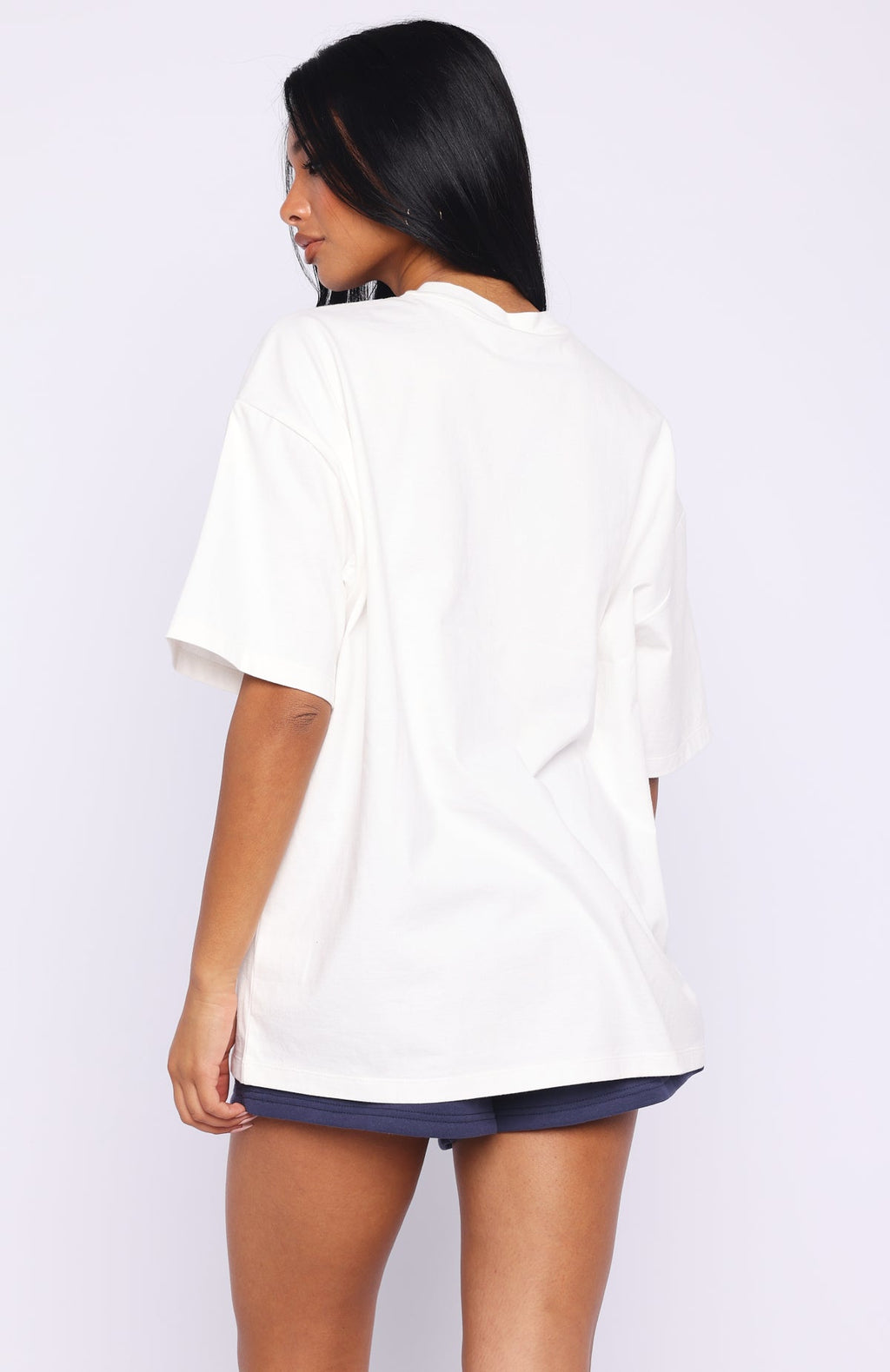 Can't Miss It Oversized Tee WhiteM/L