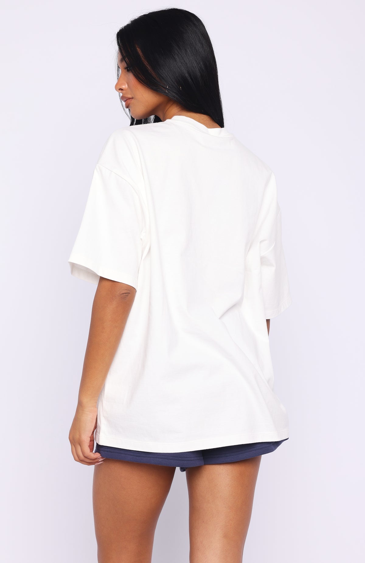 Can't Miss It Oversized Tee WhiteM/L