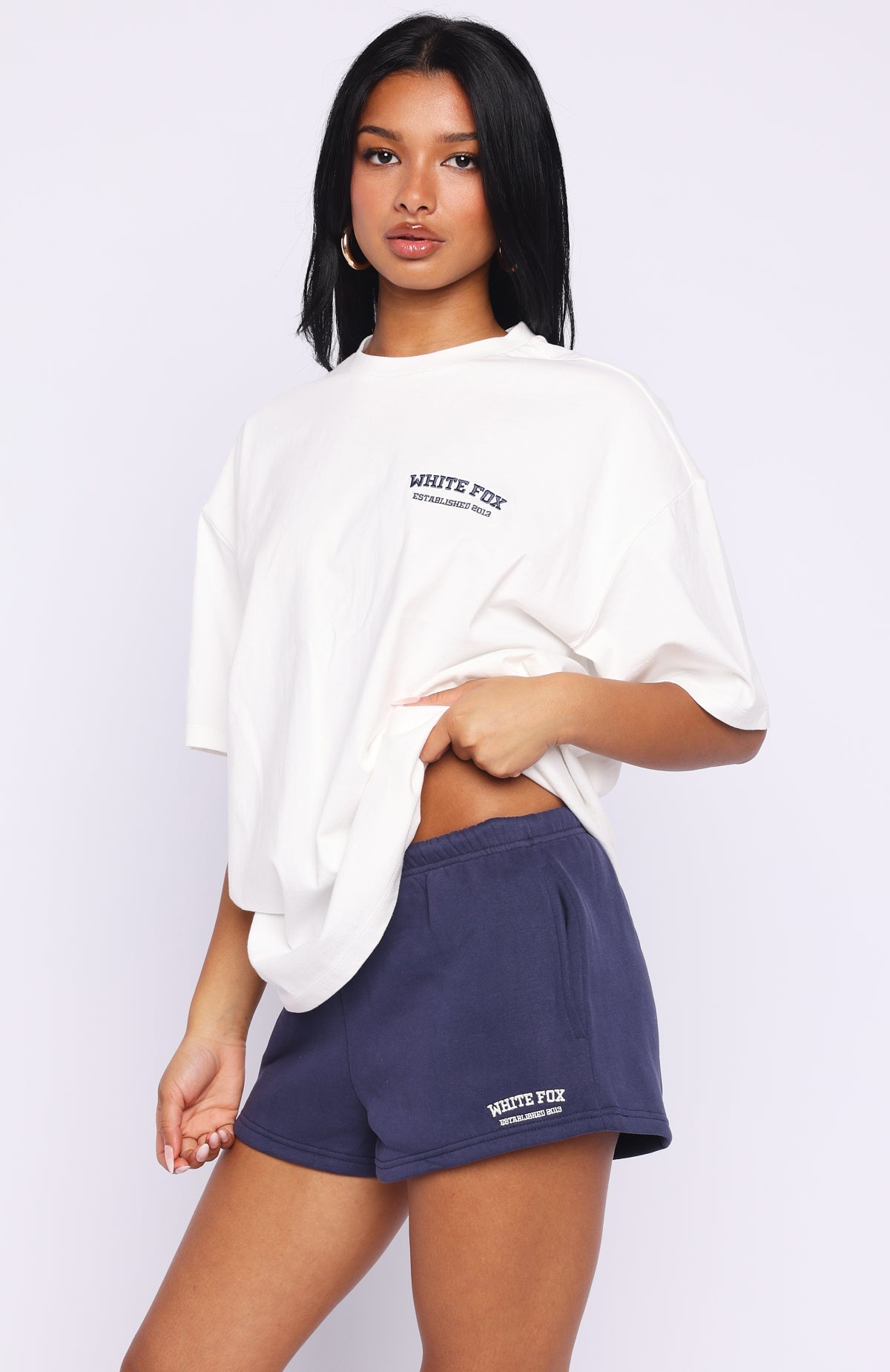 Can't Miss It Oversized Tee WhiteS/M