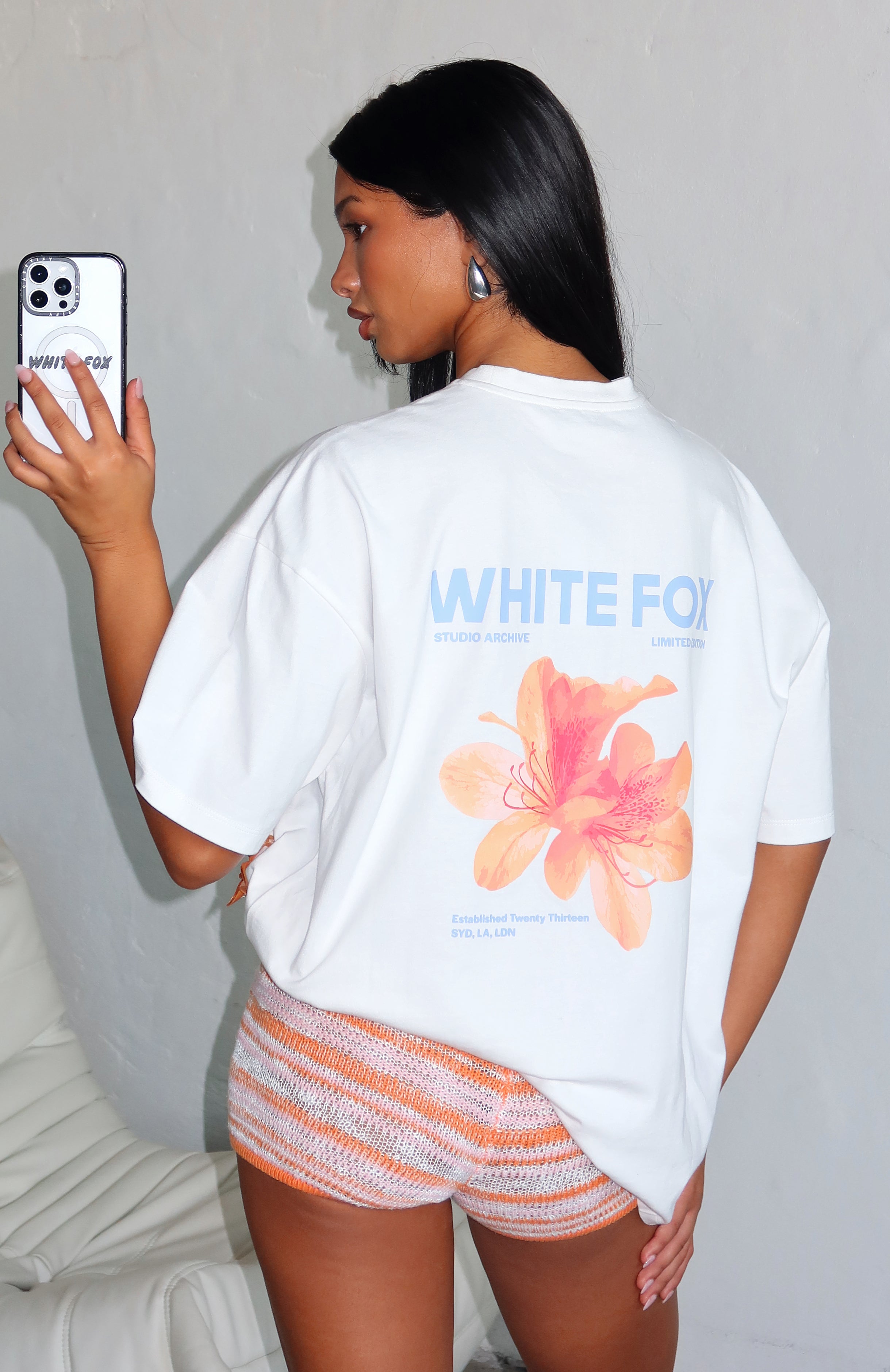 Care For You Oversized Tee White3XS/XXS