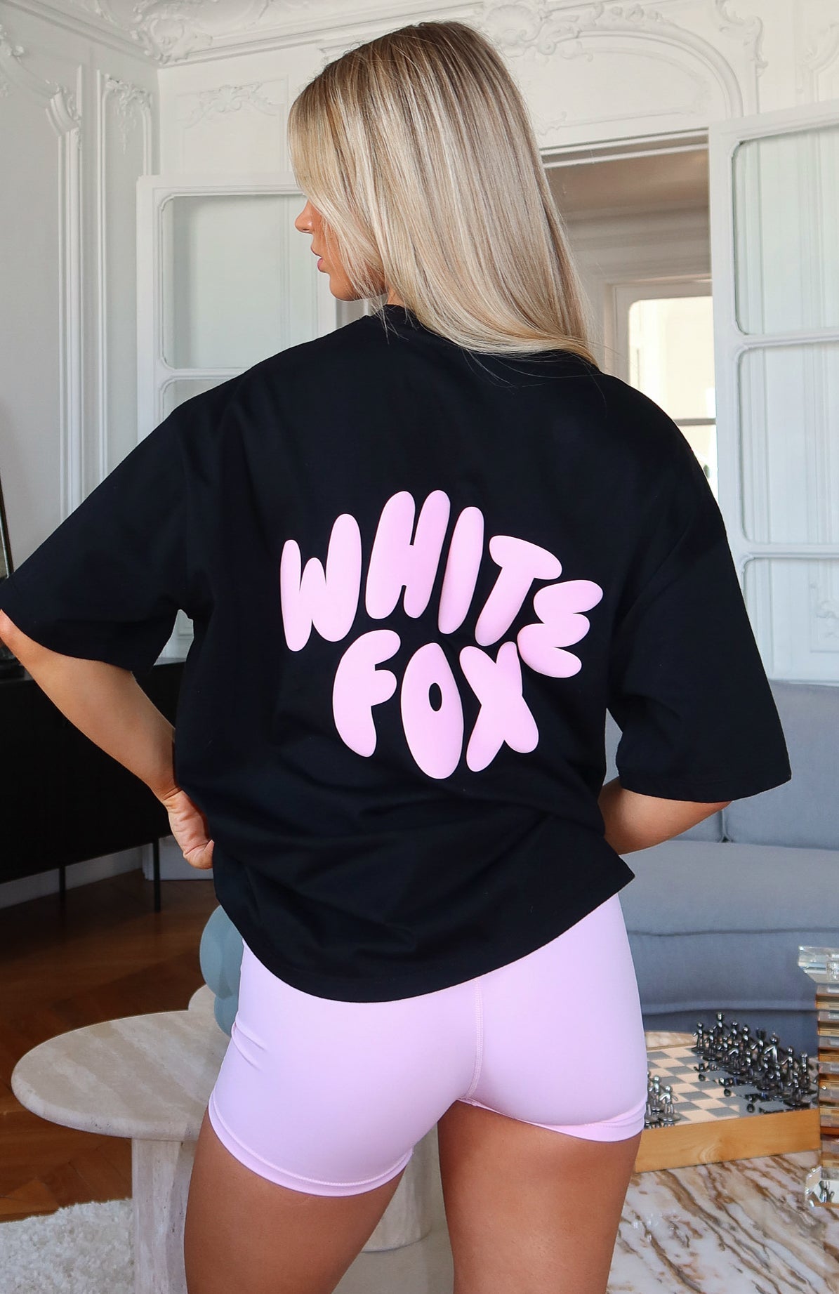 Club 14 Allie Oversized Tee Black3XS/XXS