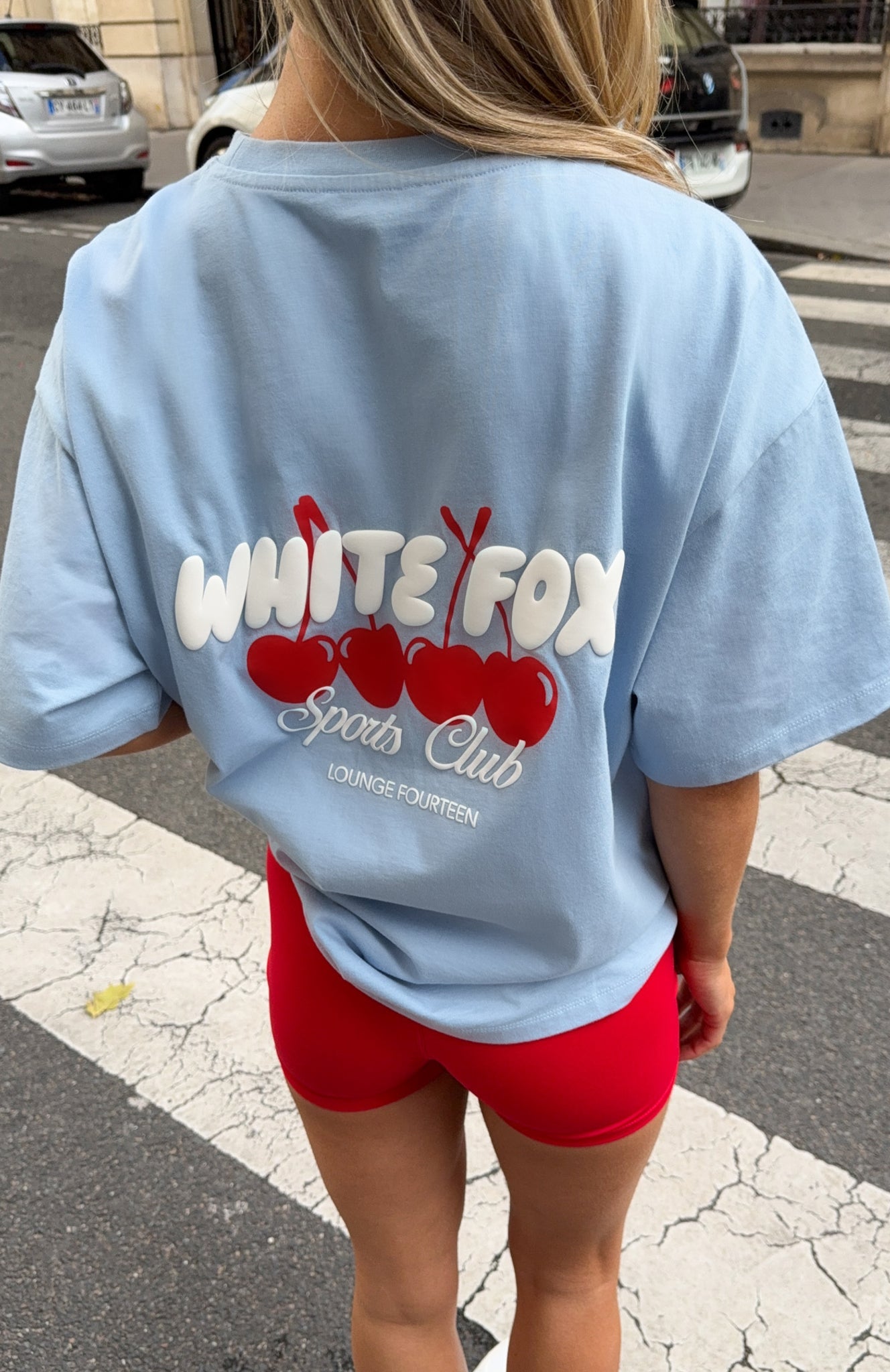 Club 14 Cassie Oversized Tee Blue3XS/XXS