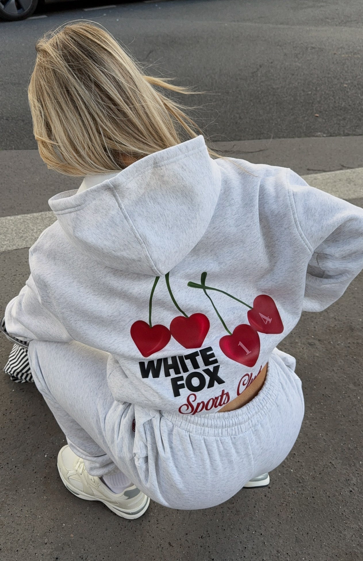 Club 14 Izzy Oversized Hoodie Grey Marle3XS/XXS