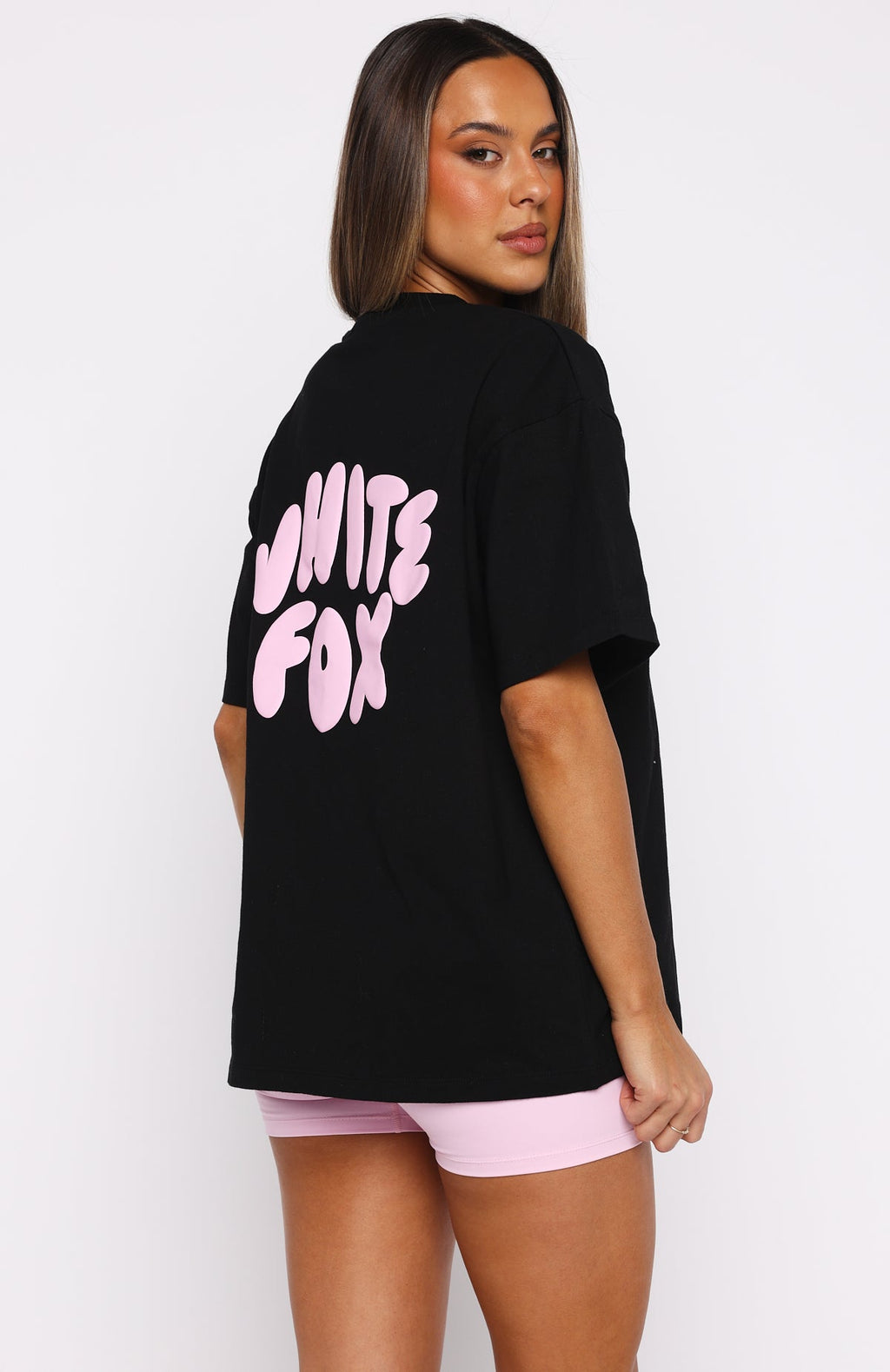 Club 14 Allie Oversized Tee BlackS/M