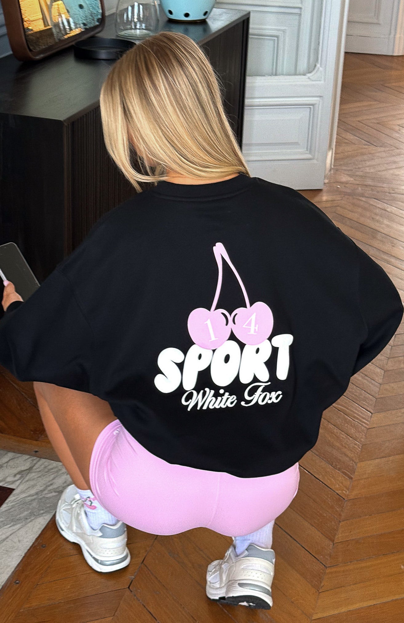 Club 14 Peyton Oversized Sweater Black3XS/XXS