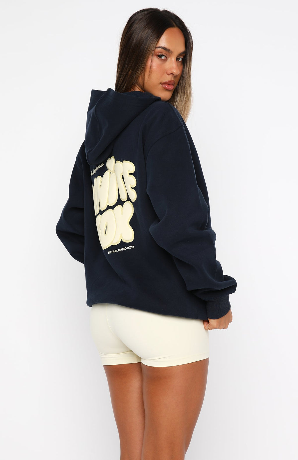 Daydreamers Angelina Oversized Hoodie NavyS/M