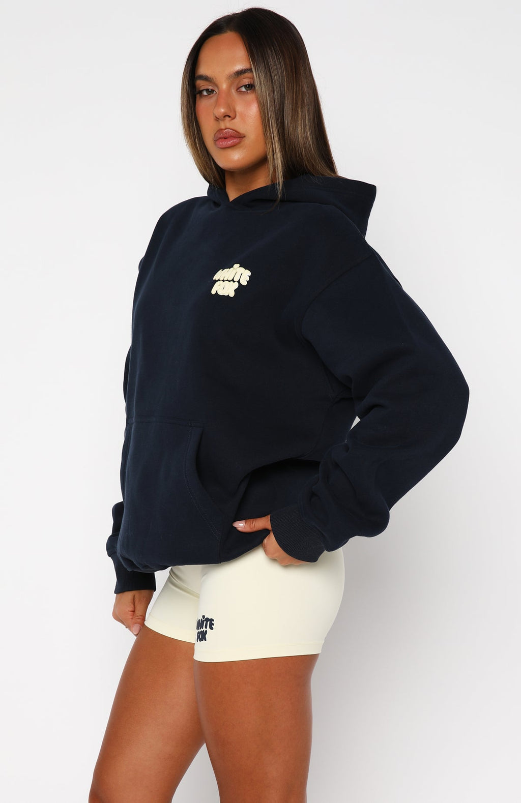 Daydreamers Angelina Oversized Hoodie NavyXS/S