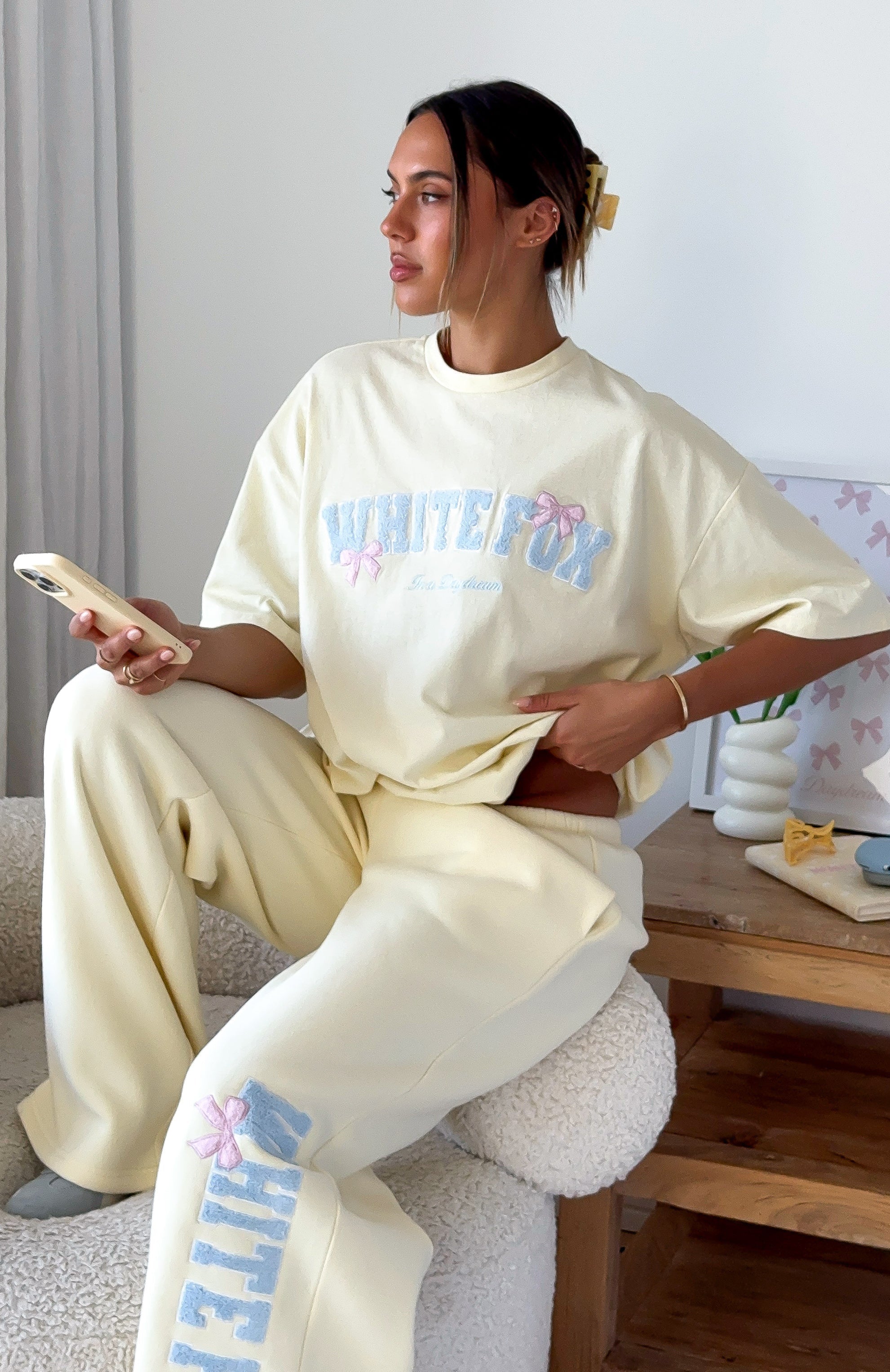 Daydreamers Madeline Oversized Tee Lemon3XS/XXS