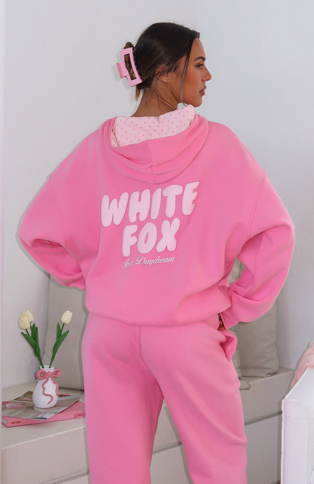 Daydreamers Nadia Oversized Hoodie Bubblegum3XS/XXS