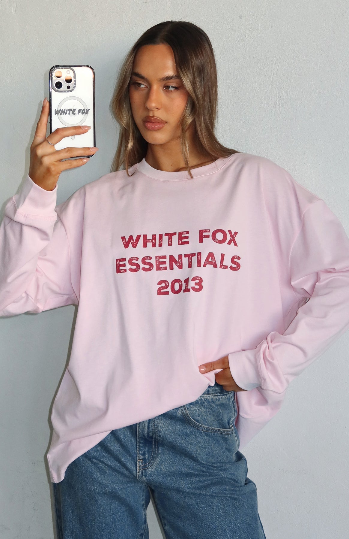 Feel The Vibe Long Sleeve Tee PosyL/XL