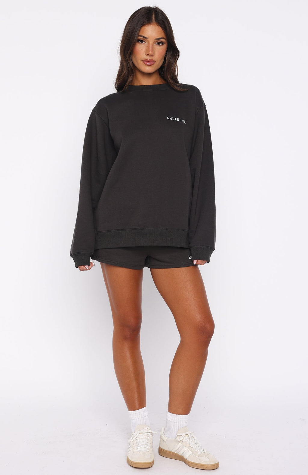 Forever Is Ours Oversized Sweater CharcoalM/L