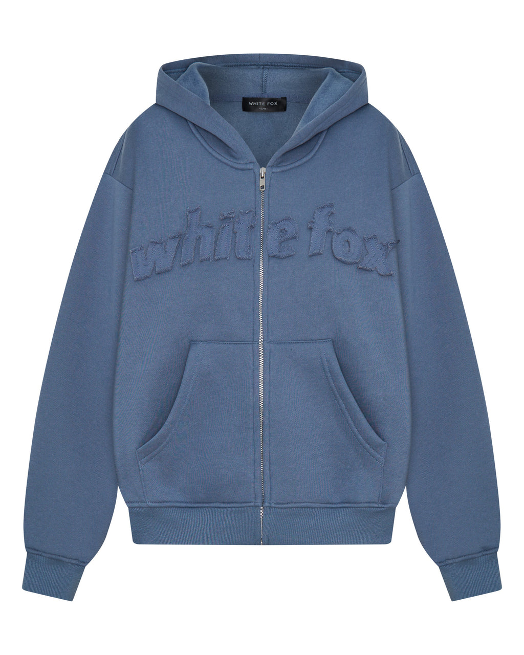 From The Archives Lexi Boxy Zip Front Hoodie OceanL/XL