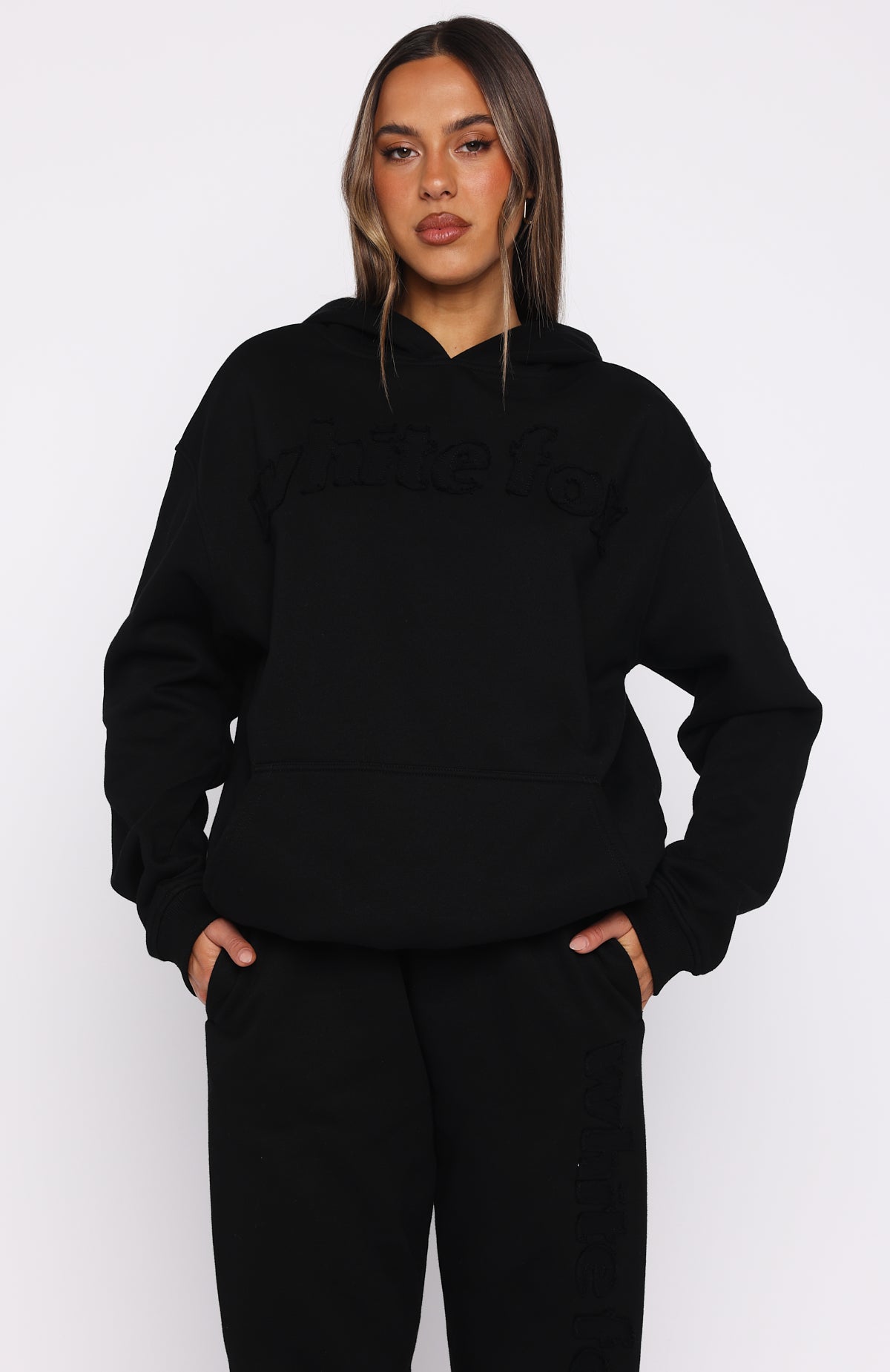From The Archives Lexi Oversized Hoodie BlackXXS/XS