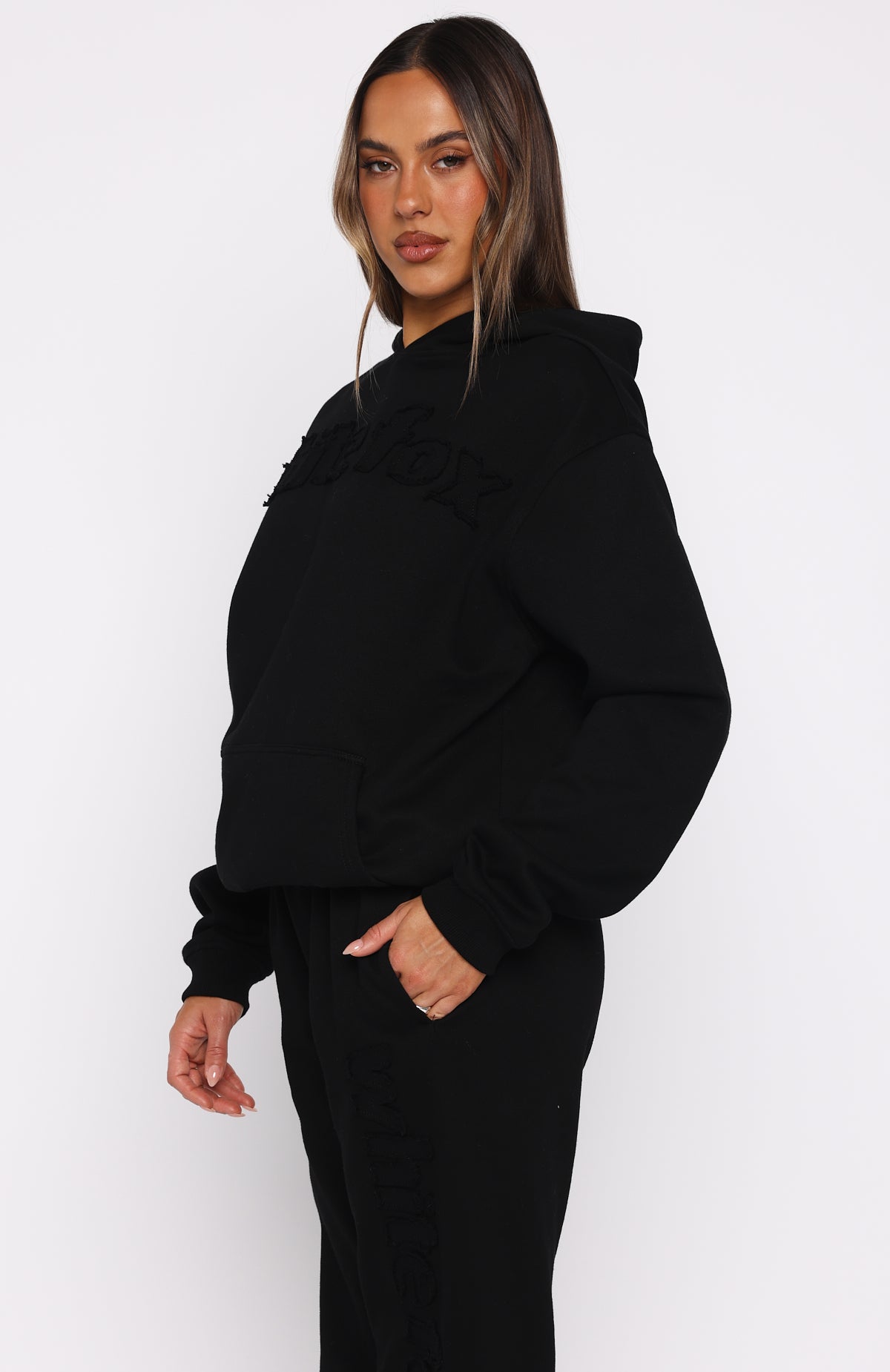 From The Archives Lexi Oversized Hoodie BlackXS/S