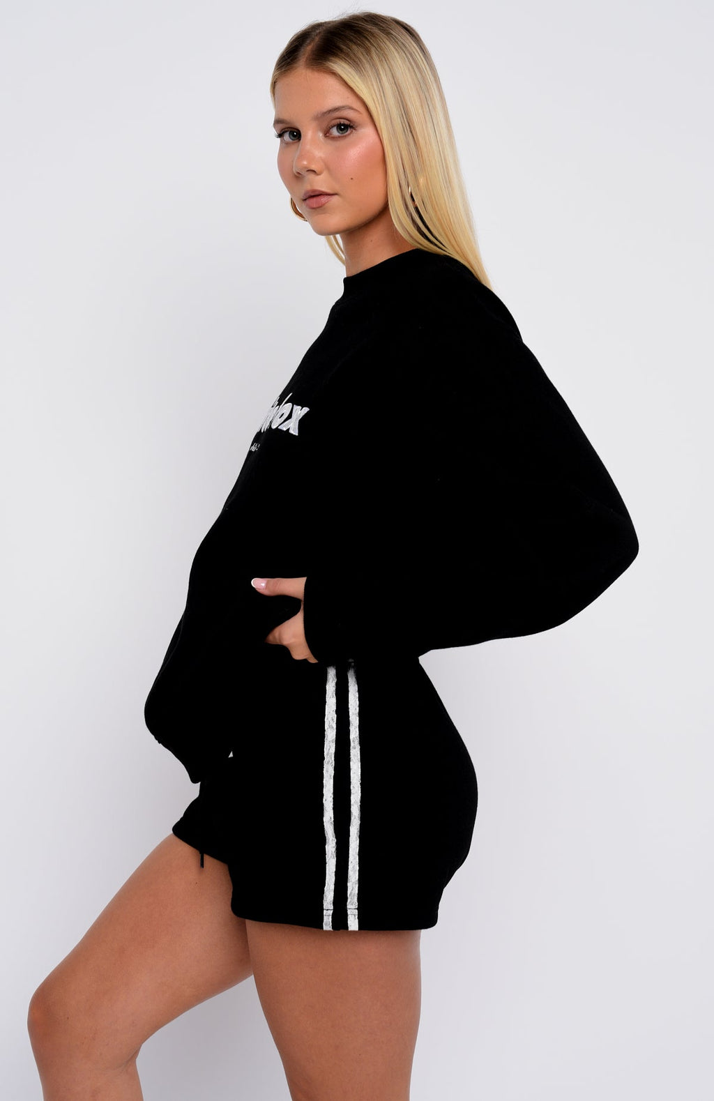 Gave You Everything Oversized Sweater BlackS/M