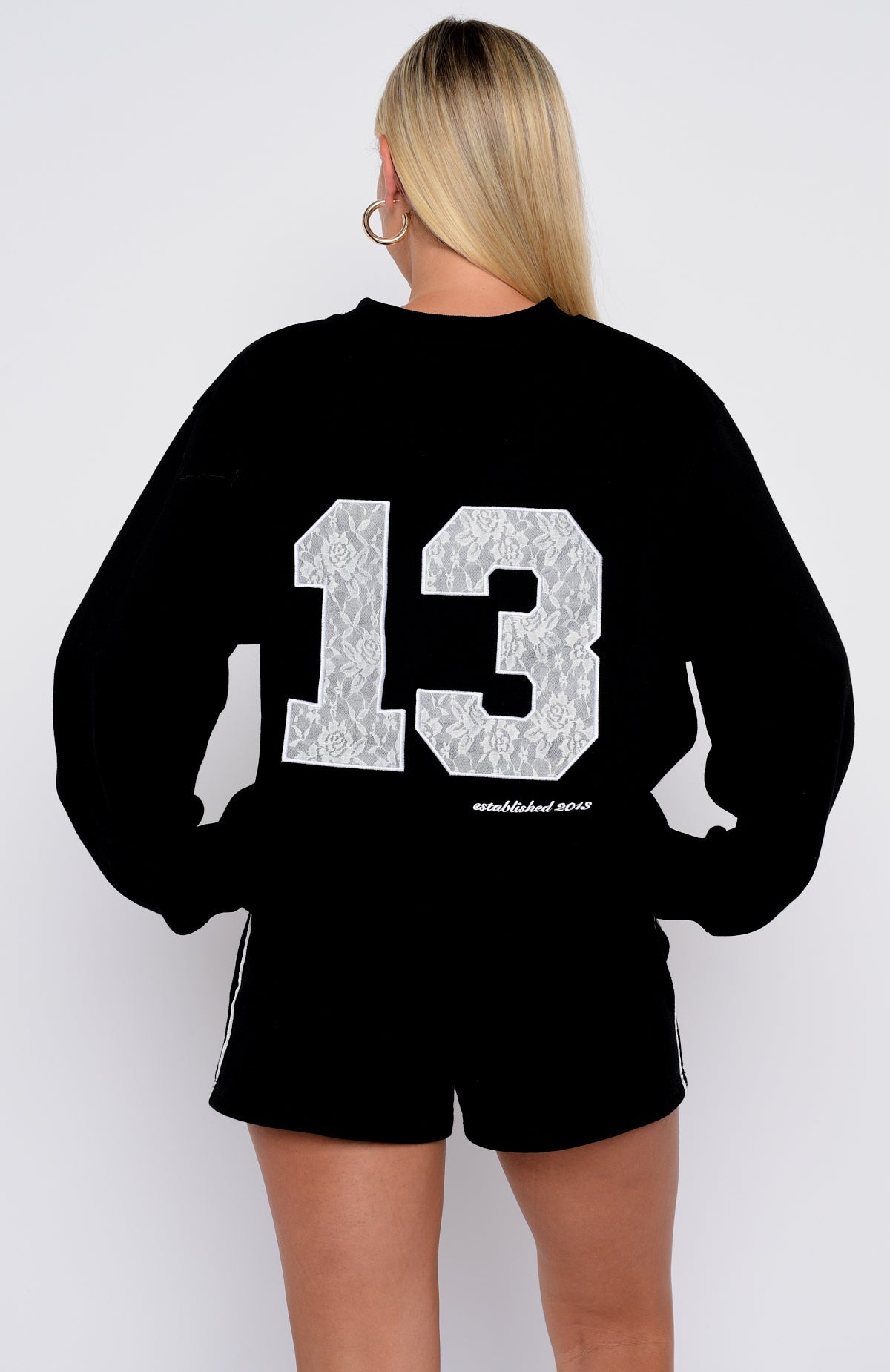 Gave You Everything Oversized Sweater BlackM/L