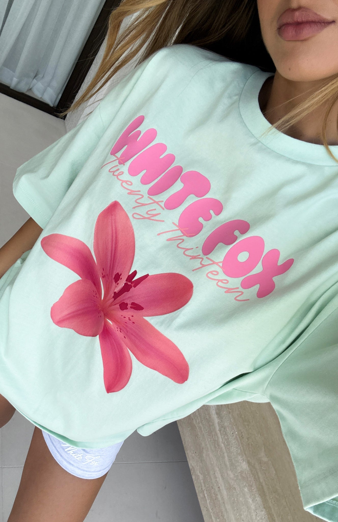 Got That Glow Oversized Tee MintXXS/XS