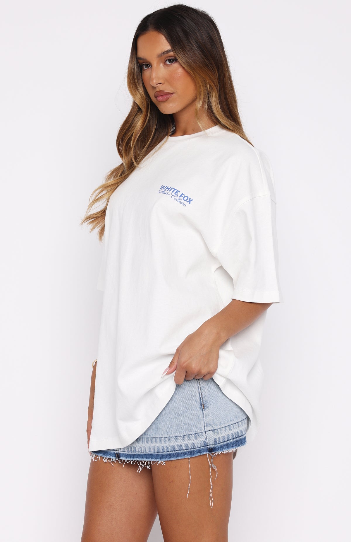 Having My Way Oversized Tee WhiteS/M