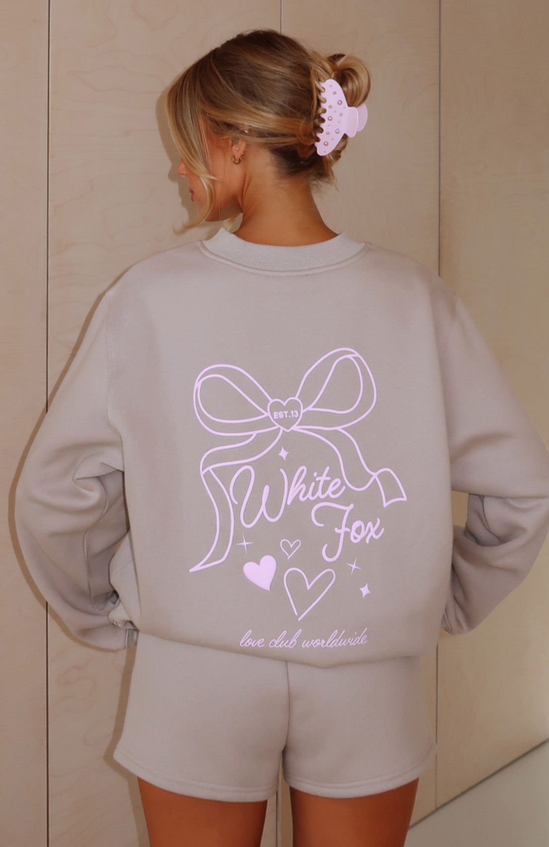 Love You Forever Oversized Sweater MoonL/XL