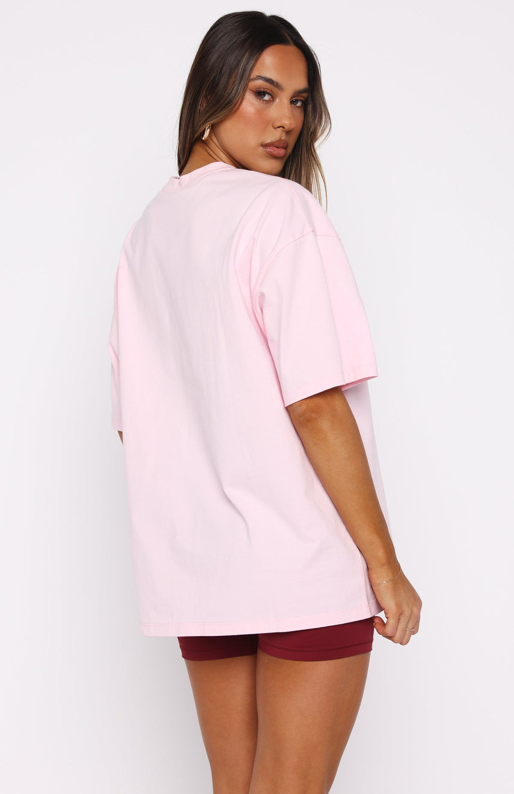 Love You Regardless Oversized Tee PinkS/M