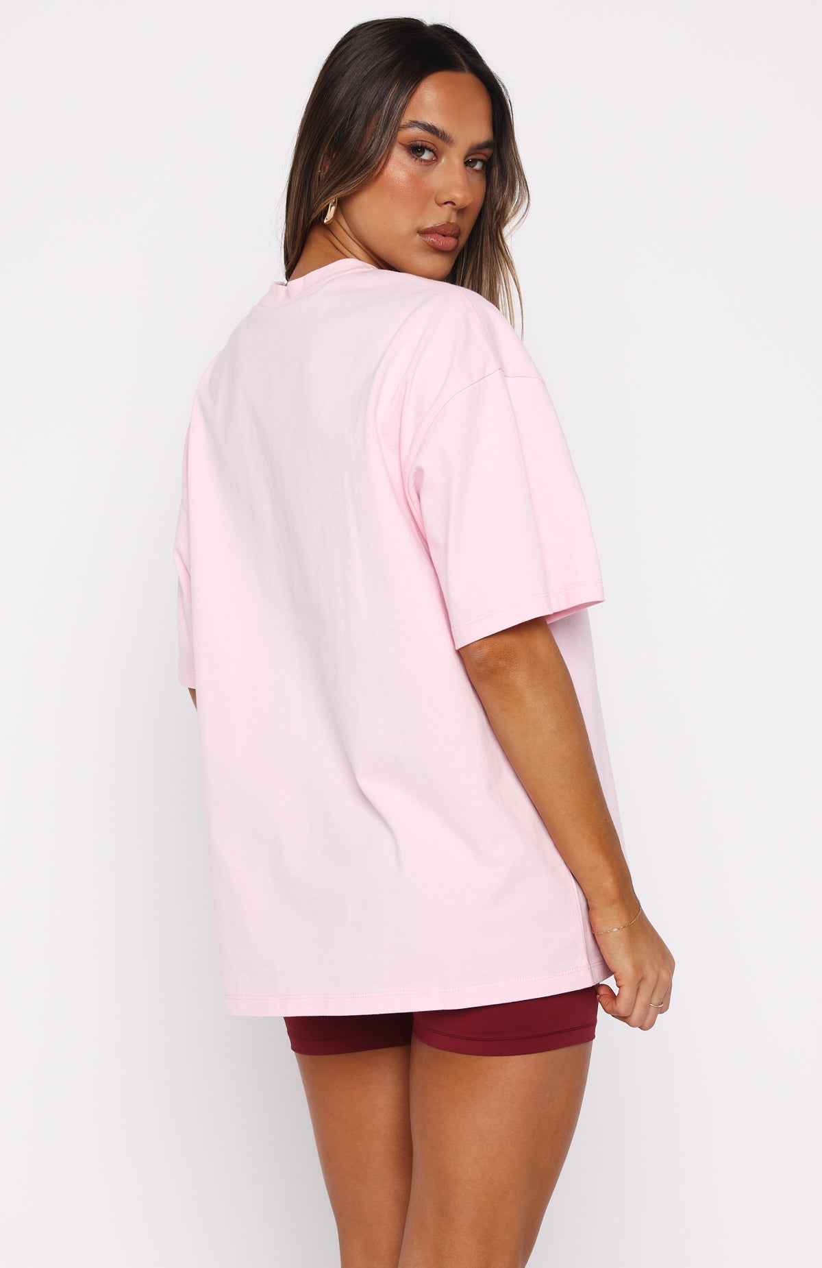 Love You Regardless Oversized Tee PinkS/M