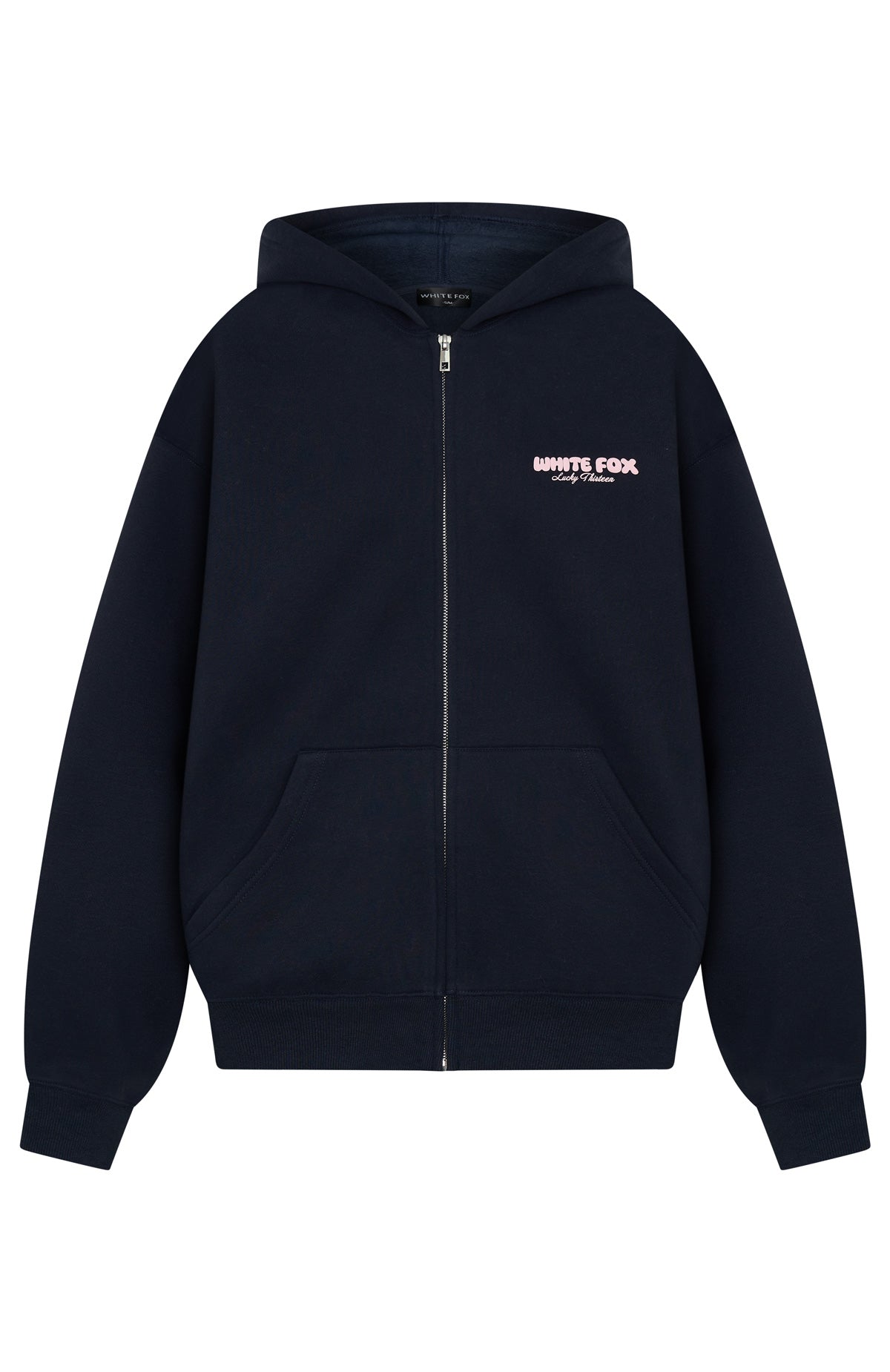 Lucky Thirteen Charise Zip Front Hoodie NavyM/L