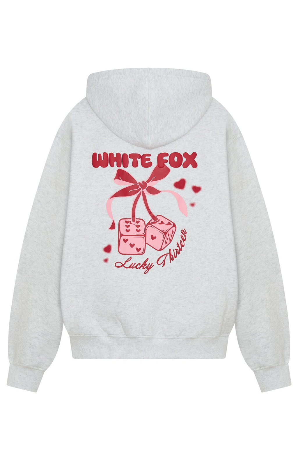 Lucky Thirteen Cheyenne Oversized Hoodie Grey MarleM/L